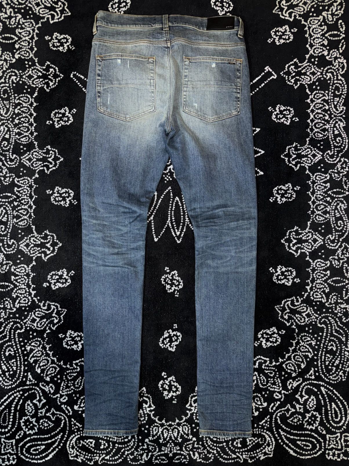 Amiri AMIRI BASIC DISTRESSED JEANS Size US 32 / EU 48 - 12 Thumbnail