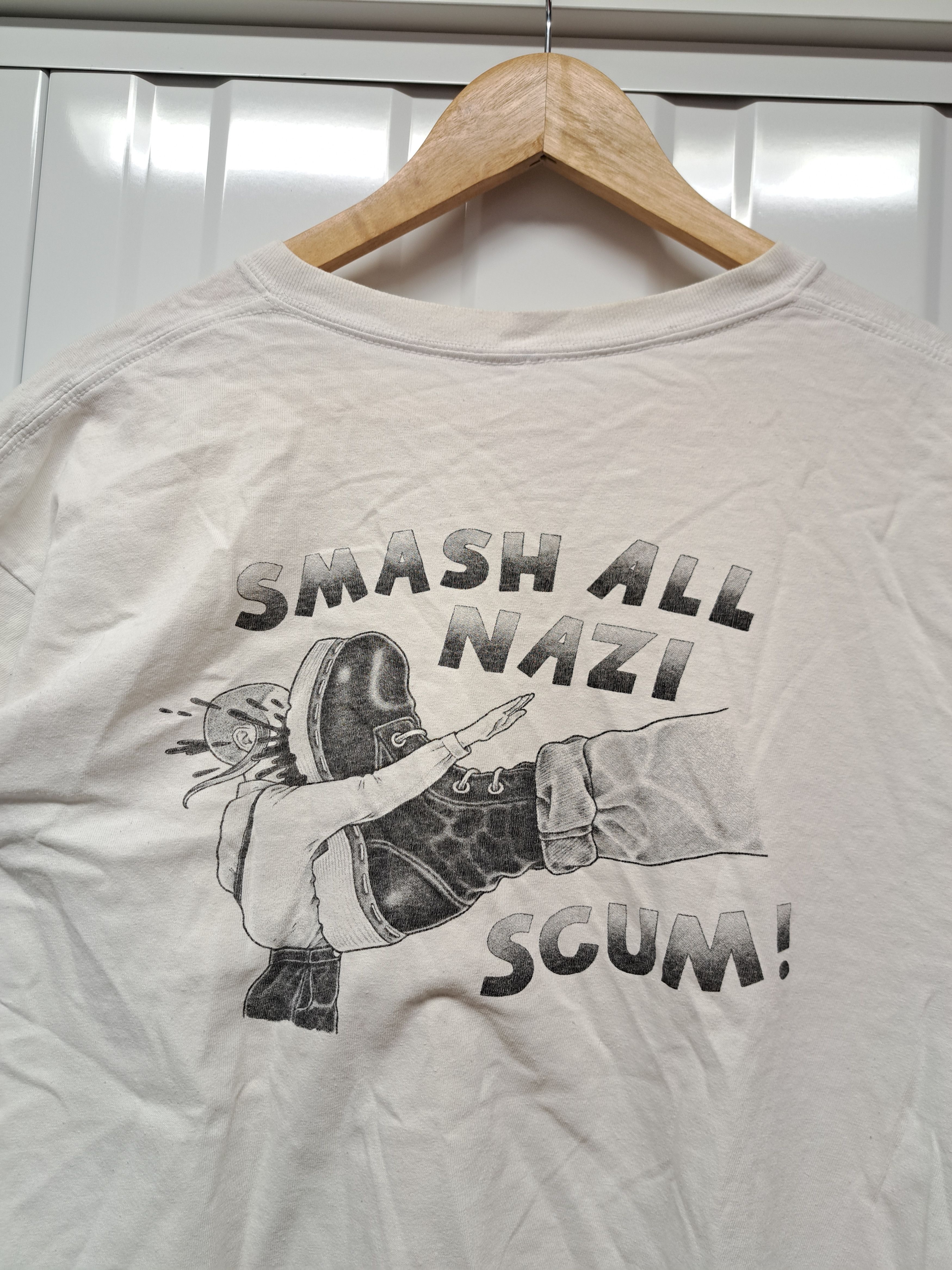 Seditionaries Vintage Smash Nazi Scum Punk Rock Tee Seditionaries Style Size US M / EU 48-50 / 2 - 2 Thumbnail