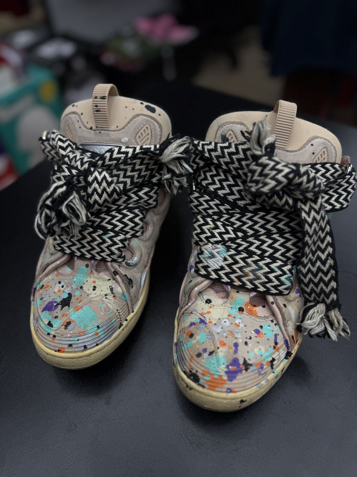 Gallery Dept. × Lanvin Gallery DEPT Lanvin Sneakers Pink Size 42EU/9US $1300 Size US 9 / EU 42 - 6 Thumbnail