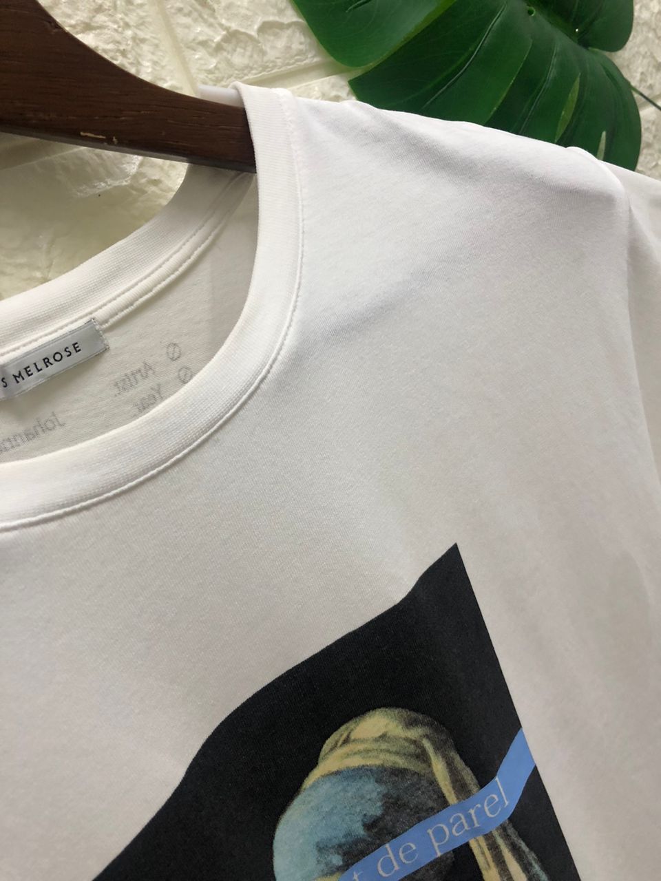 Vintage vintage Men's Melrose Johannes Vermeer Girl With A Pearl Size US L / EU 52-54 / 3 - 8 Thumbnail
