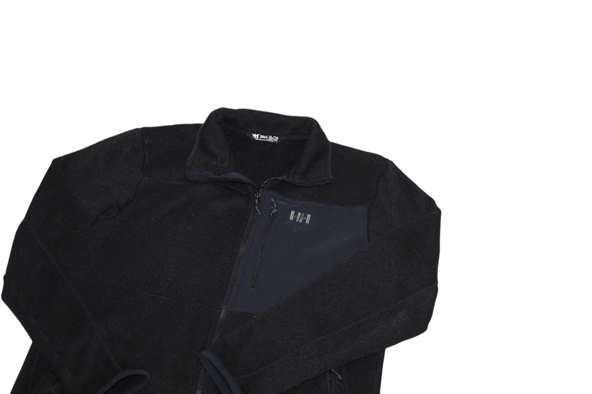 Helly Hansen Helly Hansen Full Zip Rib Knit Lining Fleece Jacket Size US XL / EU 56 / 4 - 10 Thumbnail