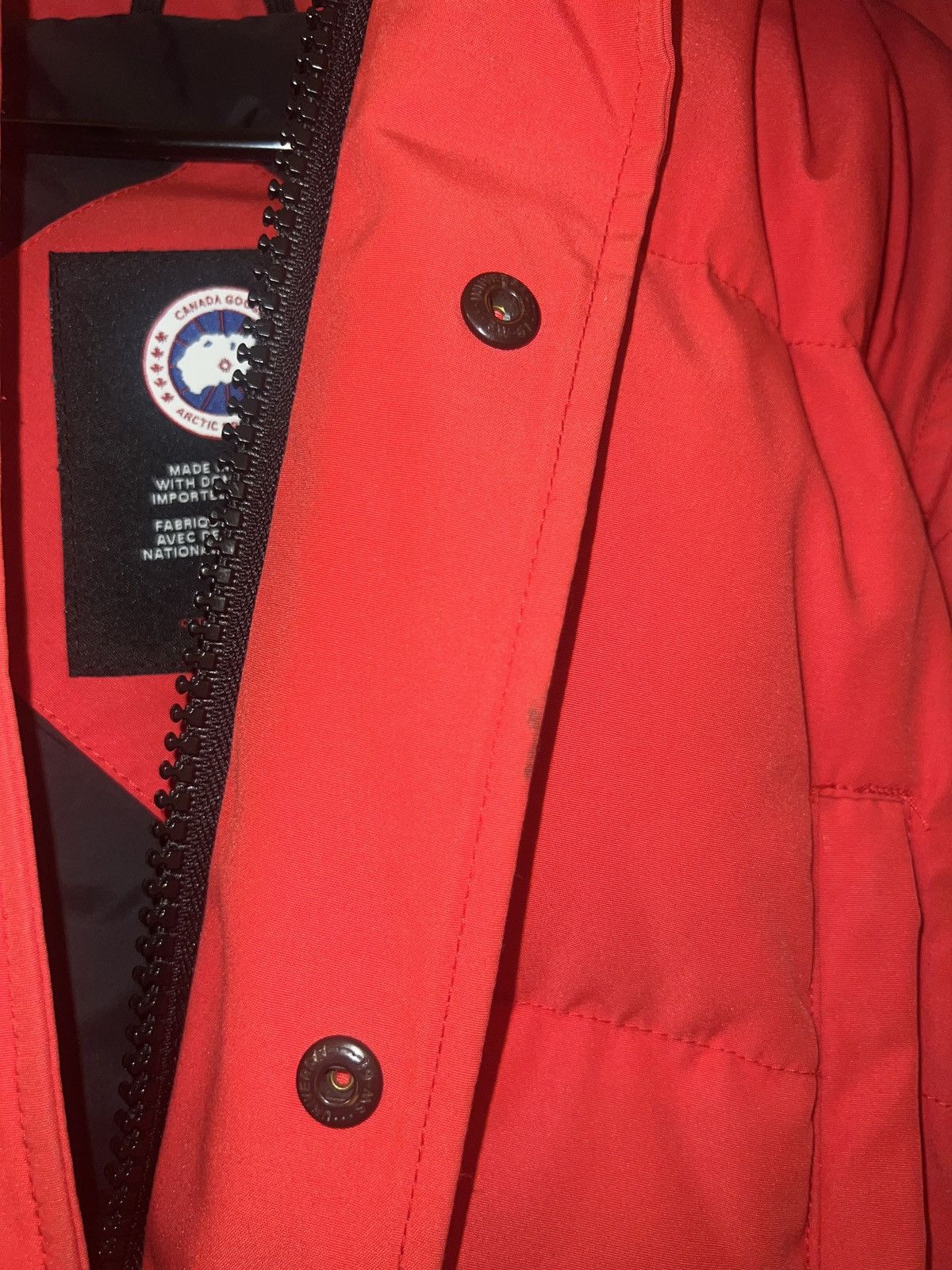 Canada Goose Canada Goose Parka Fur Hooded Coat in Red Size US S / EU 44-46 / 1 - 8 Thumbnail