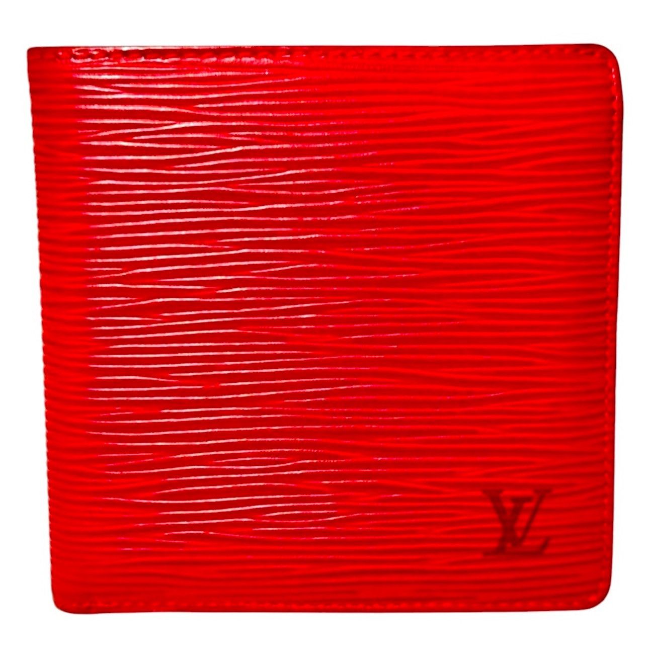 Louis Vuitton LOUIS VUITTON Epi Leather Wallet Bi-fold Red Malletier Size ONE SIZE - 1 Thumbnail