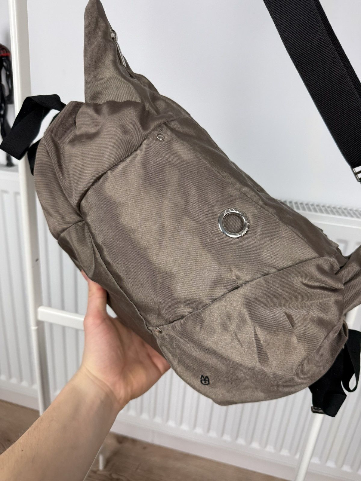 Japanese Brand × Mandarina Duck Very Rare Mandarina Duck Messenger Bag Vintage Faded Y2K Size ONE SIZE - 2 Thumbnail