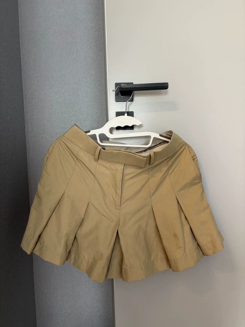 Helmut Lang Helmut Lang Design Pleated Shorts Skirt - dmc Size US 30 / EU 46 - 1 Thumbnail