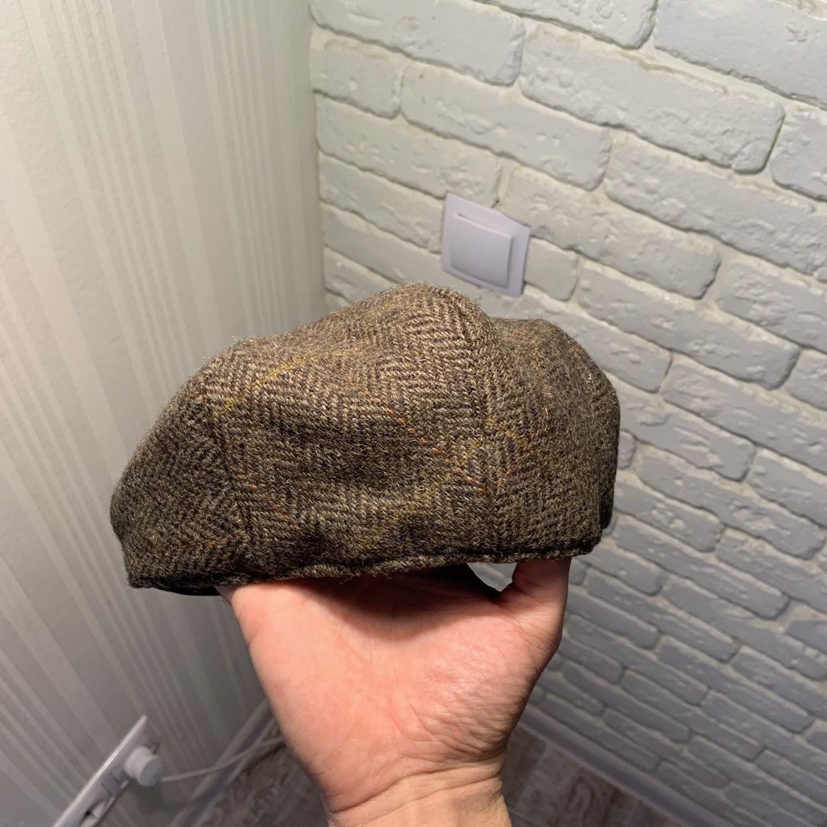 Harris Tweed × Vintage Vintage Harris Tweed Cap Size ONE SIZE - 3 Thumbnail