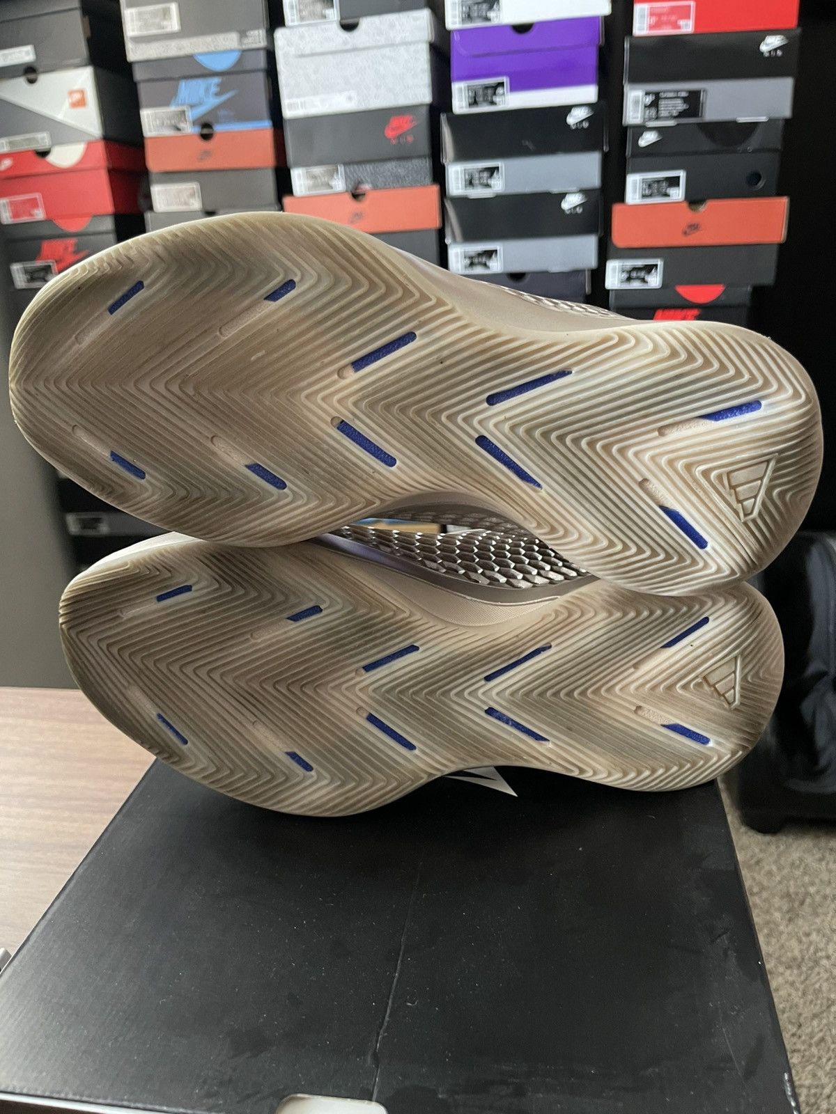 Adidas Adidas Anthony Edwards 1 low Champagne Size US 9.5 / EU 42-43 - 5 Thumbnail