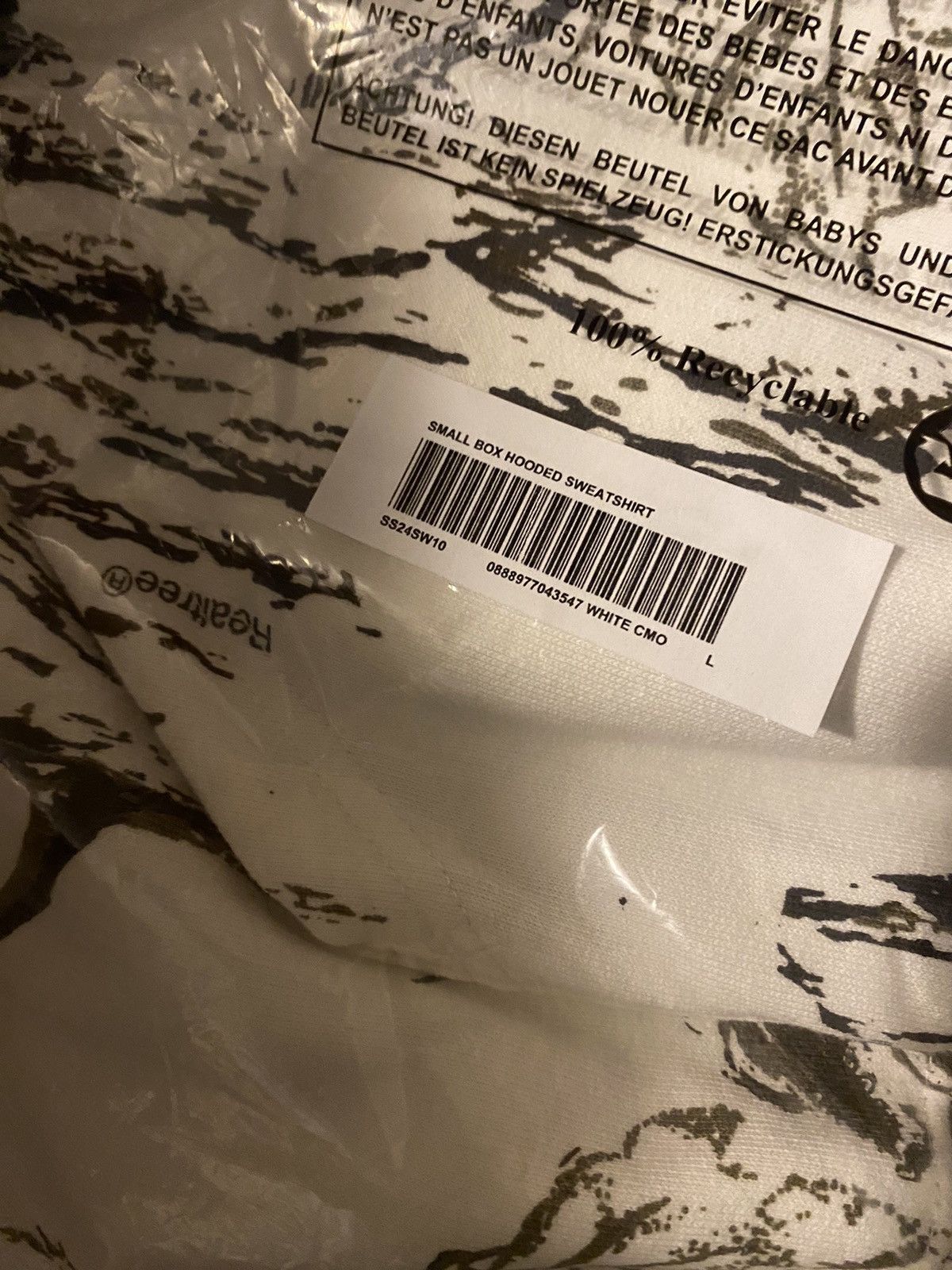 Supreme Supreme Small Box Hooded Sweatshirt Snow Camo SS24 Large Size US L / EU 52-54 / 3 - 7 Thumbnail