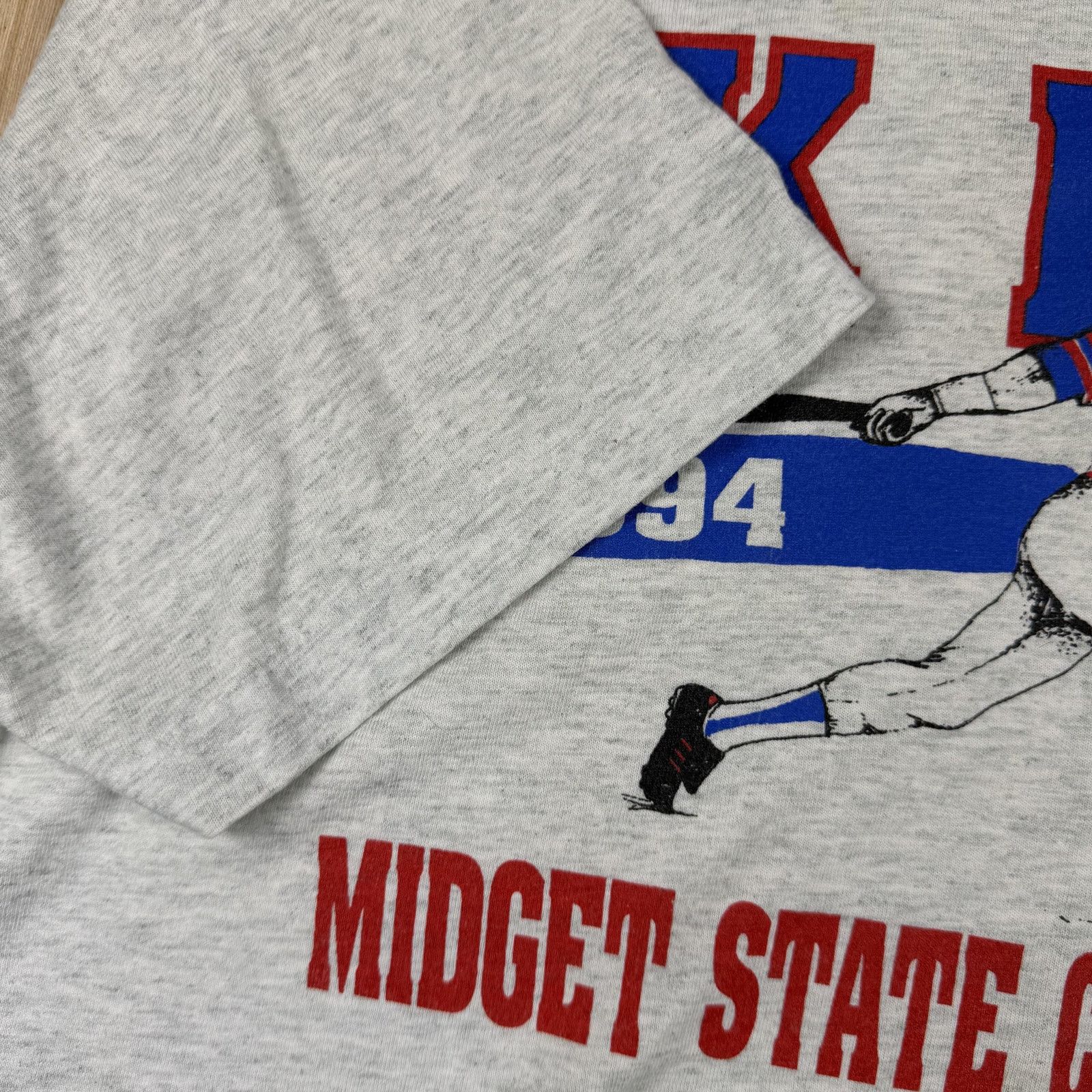 Vintage Vintage 1994 Baseball Little League Oklahoma Tee L Size US L / EU 52-54 / 3 - 4 Thumbnail
