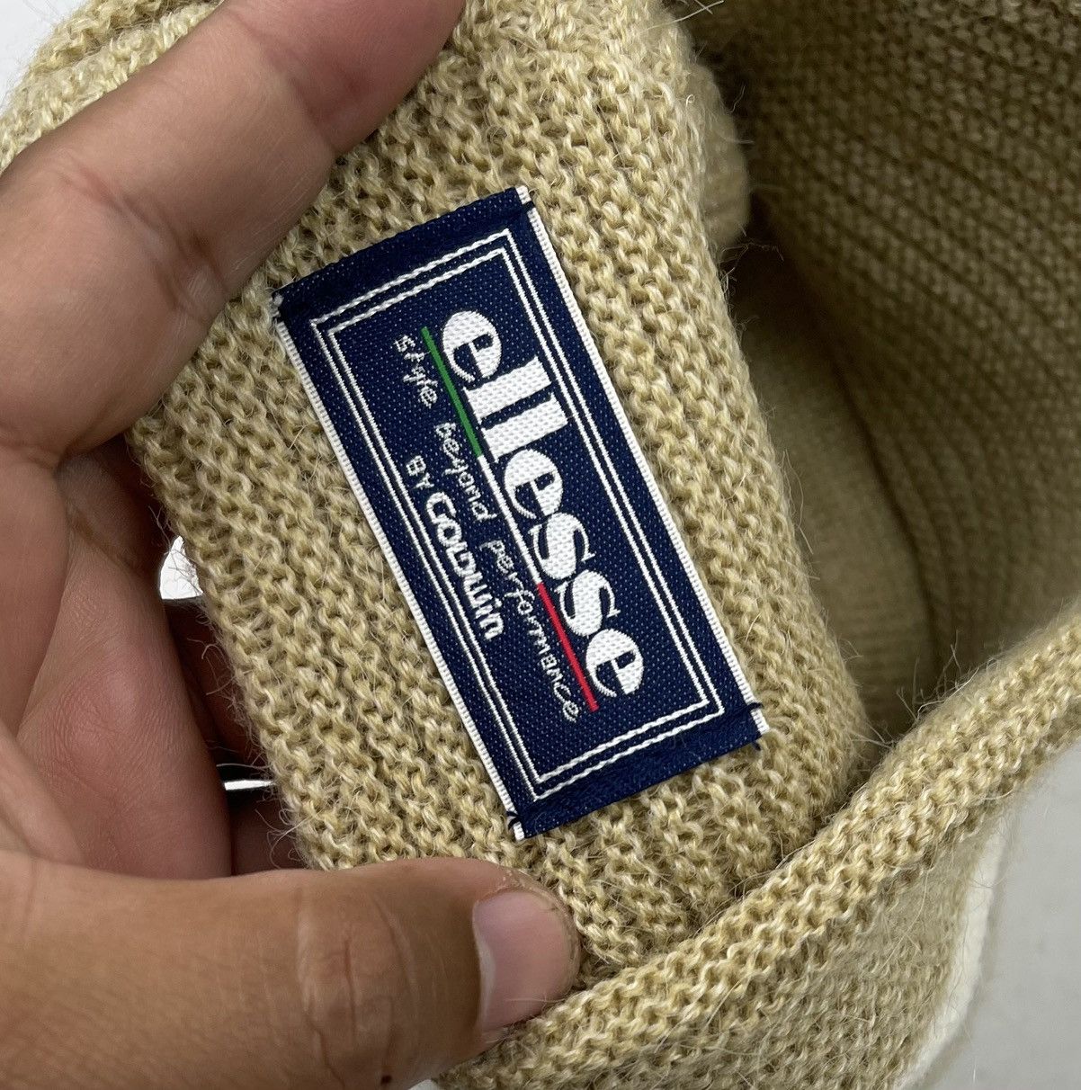 Ellesse × Goldwin × Japanese Brand made in japan ellesse beanie hat tc30 Size ONE SIZE - 4 Thumbnail