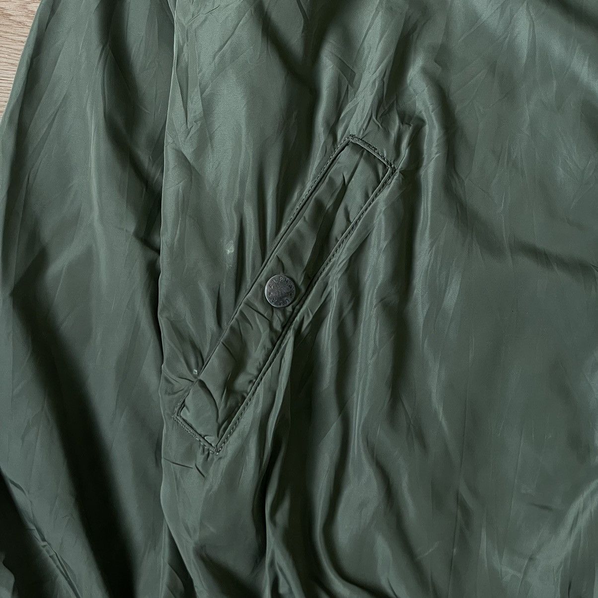 Alpha Industries Alpha Industries MA-1 Green Bomber Jacket Size Small Size US M / EU 48-50 / 2 - 15 Thumbnail