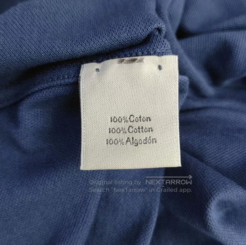 Hermes Hermes Summer Deep Blue Cotton Men's Short Sleeve Polo Size US S / EU 44-46 / 1 - 3 Thumbnail