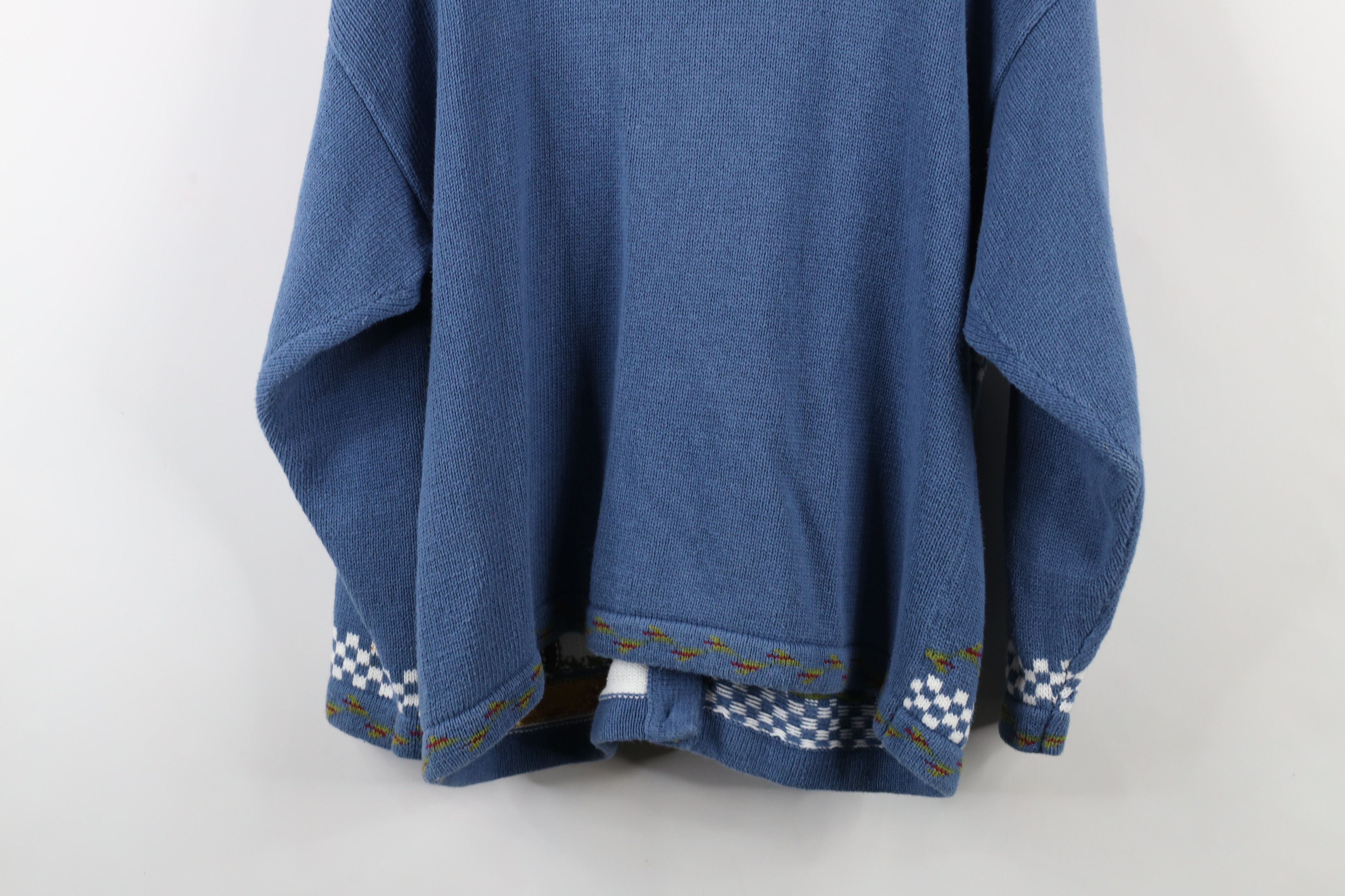 Vintage Vintage 90s Streetwear Angel Garden Tree Cardigan Sweater Size L / US 10 / IT 46 - 15 Thumbnail