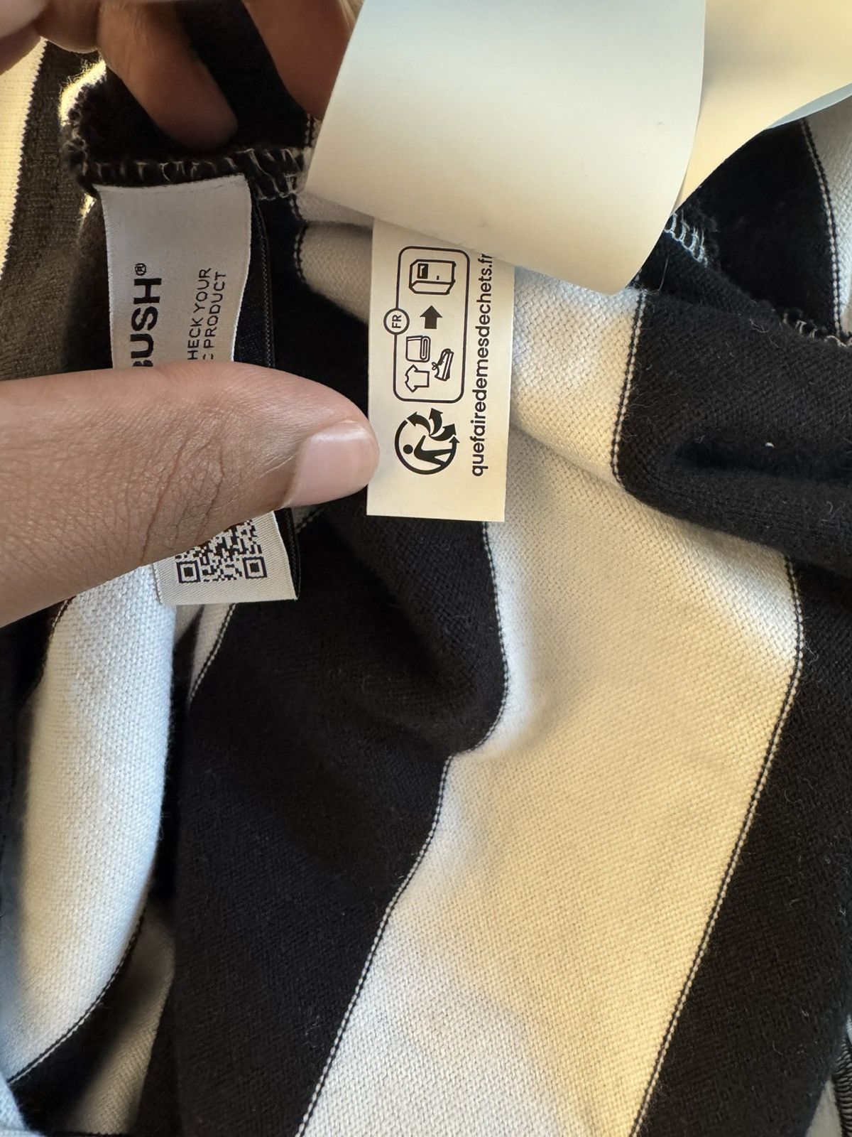 Ambush Design AMBUSH Striped Logo Long-sleeve Size US S / EU 44-46 / 1 - 8 Thumbnail