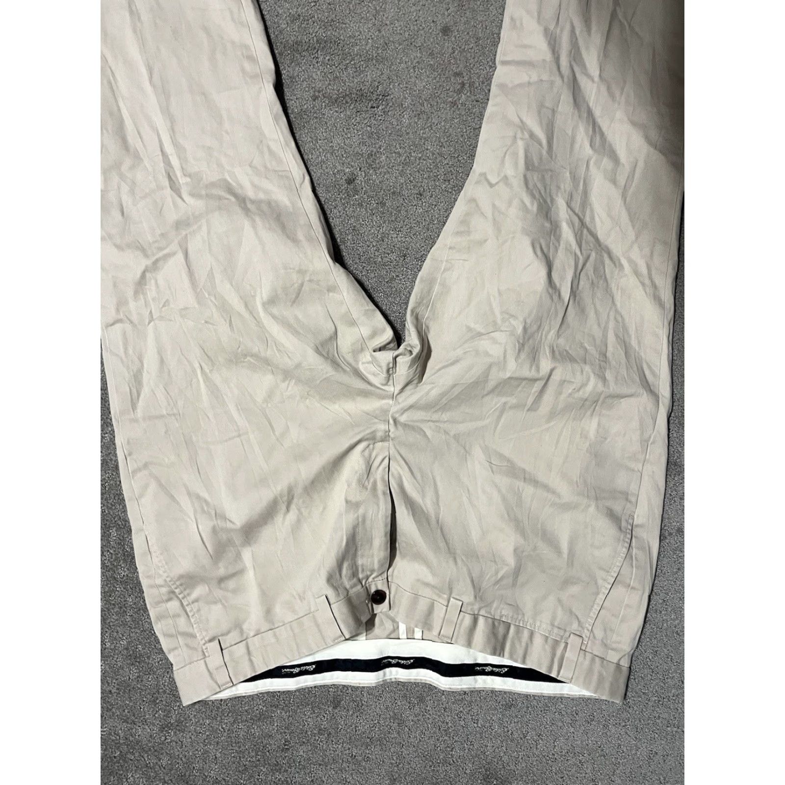 Eddie Bauer Eddie Bauer Beige Flat Front Wrinkle Free Classic Fit Pants Mens Size 44x30 Size US 44 / EU 60 - 4 Thumbnail