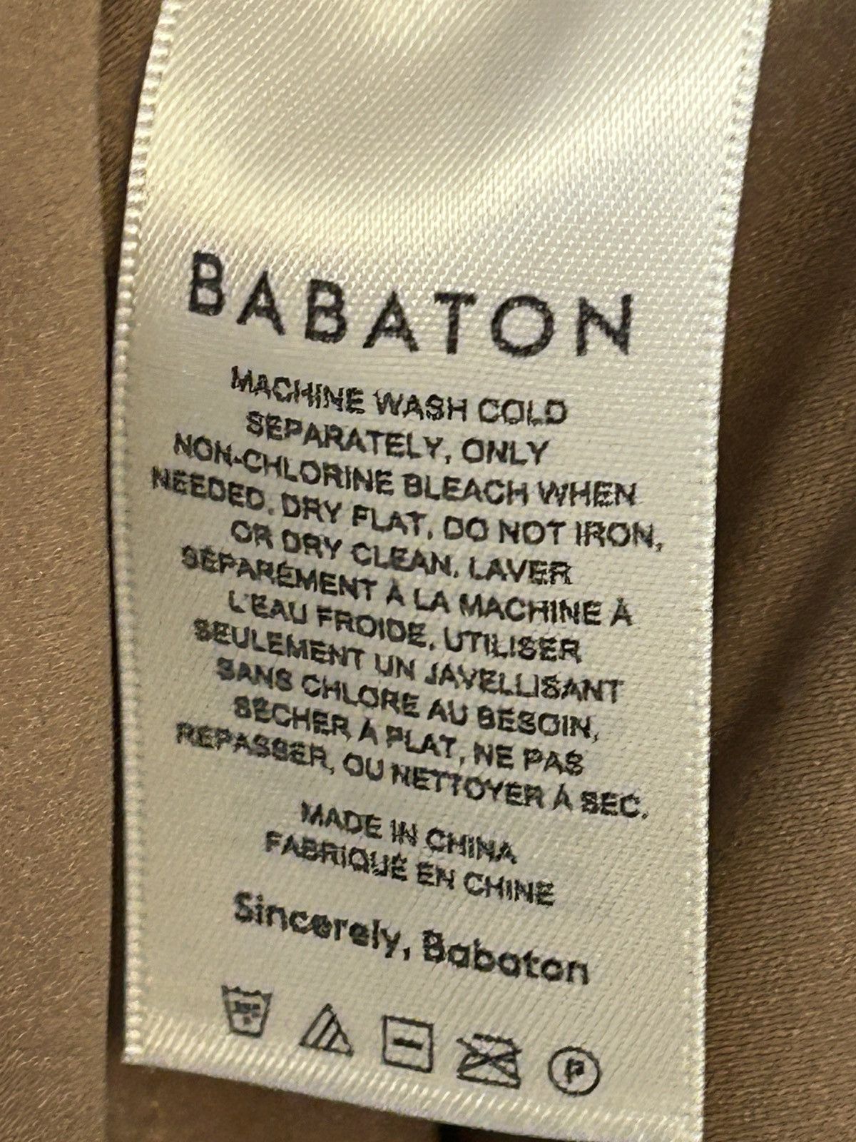 Aritzia Aritzia Babaton Flags Vegan Leather Mini Skirt Tan large Size 32" / US 10 / IT 46 - 4 Thumbnail