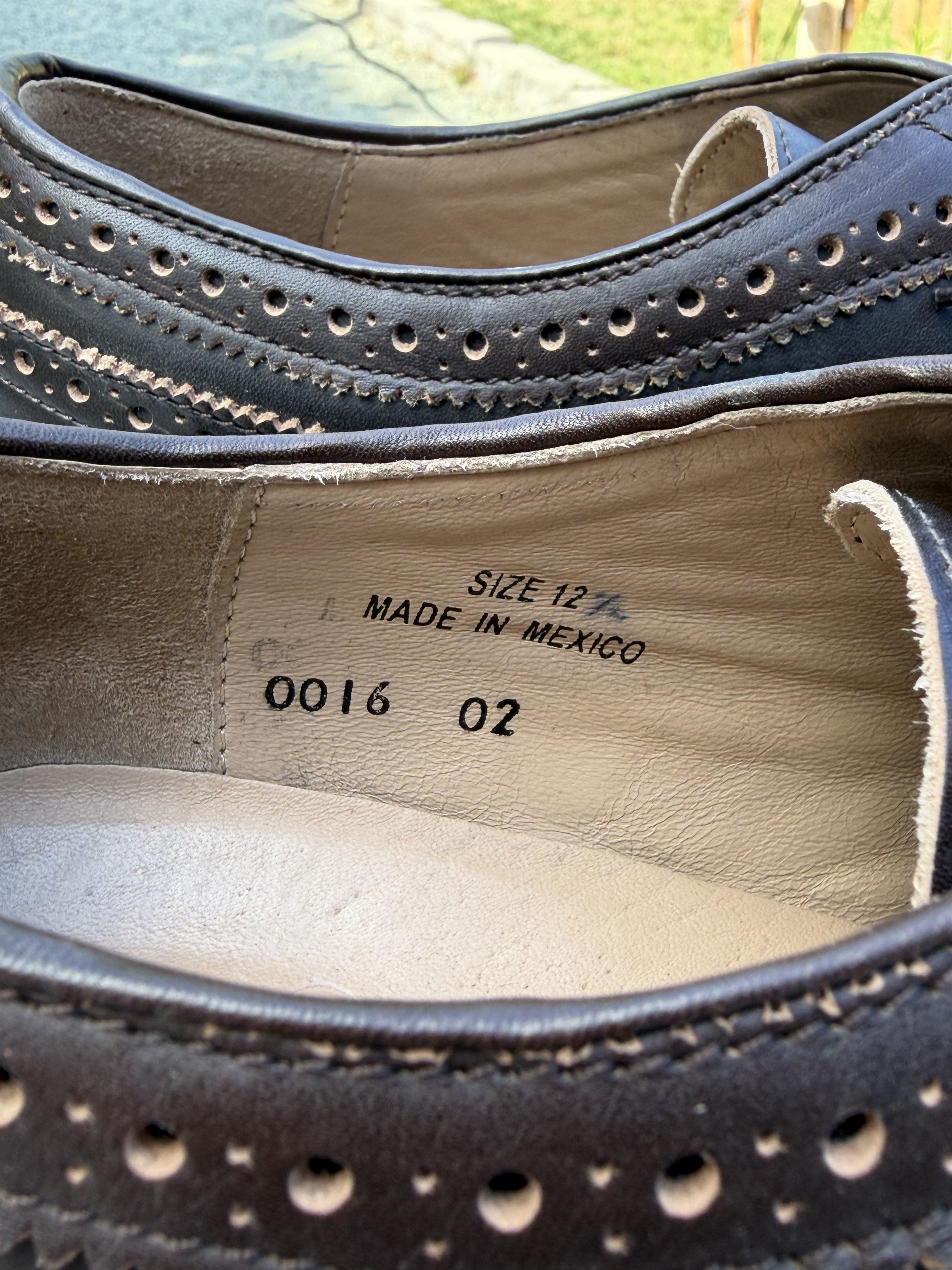 Taylor Stitch Taylor Stitch Brogue Espresso Brown Leather Dress Shoes 12.5 Size US 12.5 / EU 45-46 - 4 Thumbnail