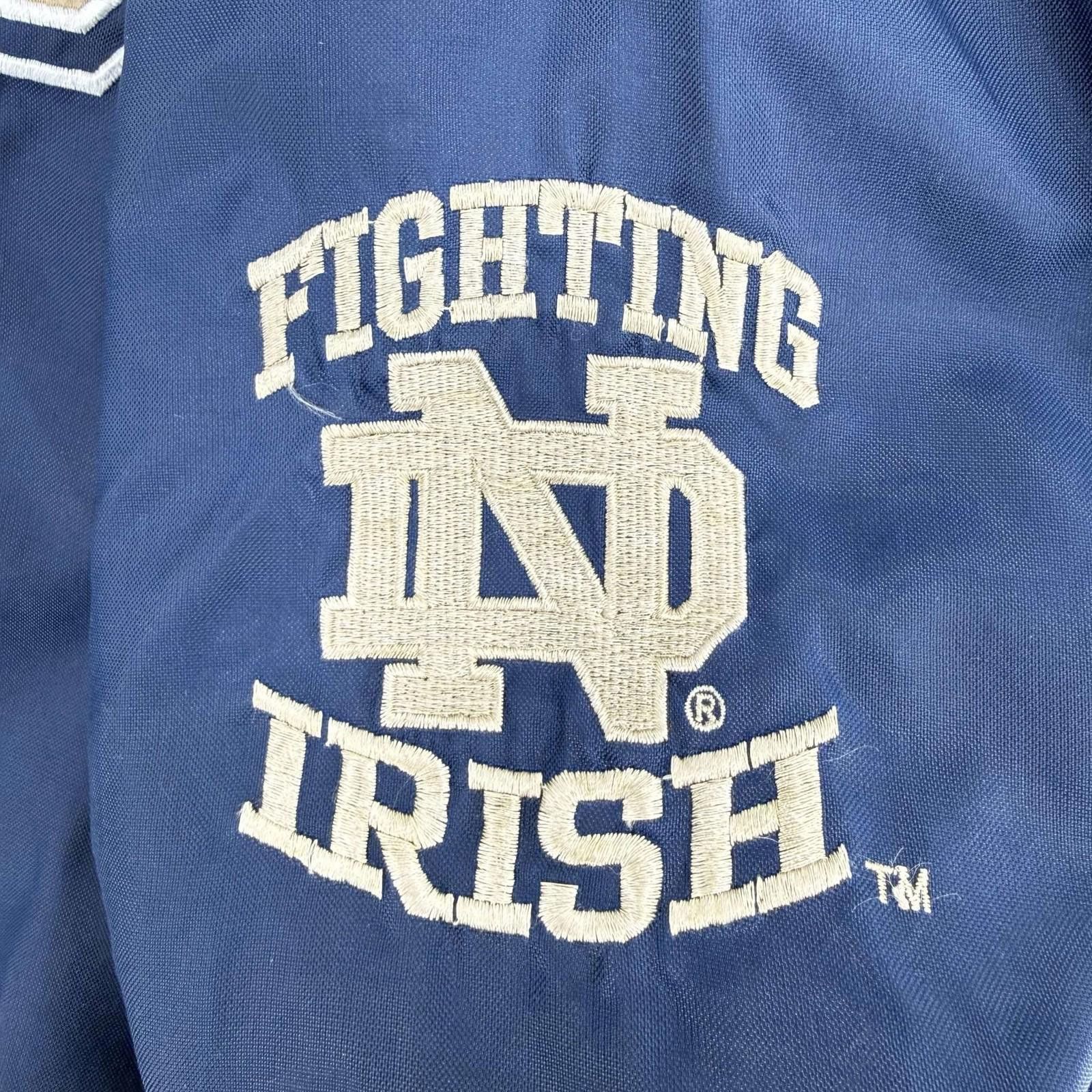 Starter Starter Notre Dame Fighting Irish Jacket XXL Used Size US XXL / EU 58 / 5 - 6 Thumbnail