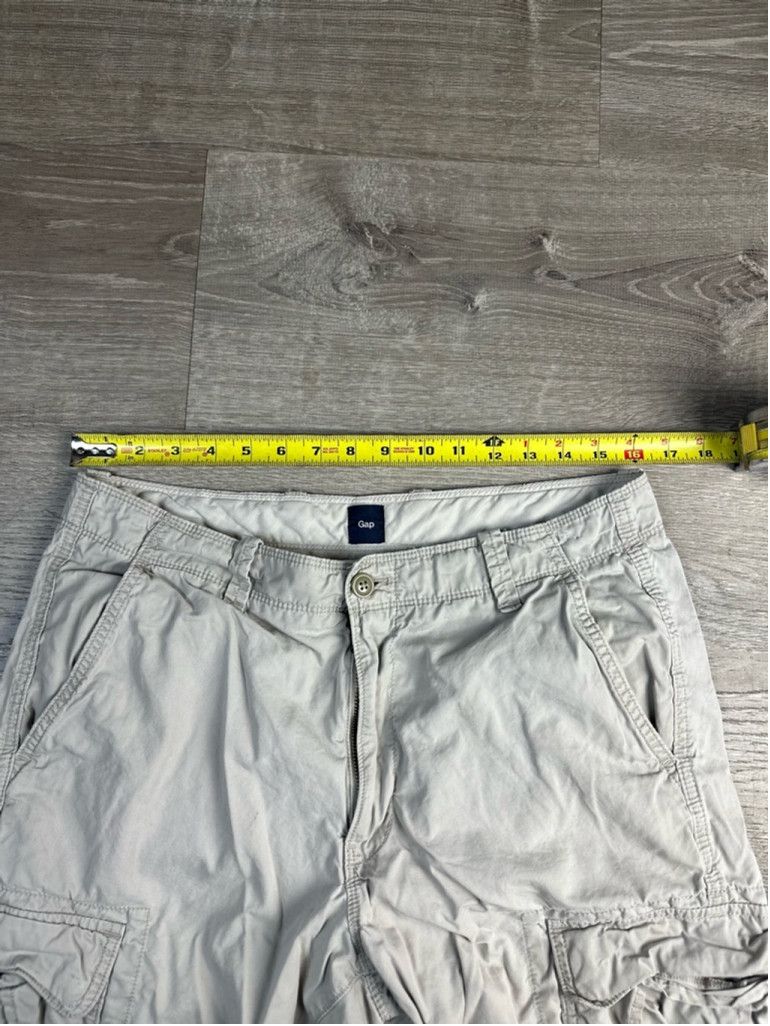 Gap Men's Gap Beige Cargo Shorts Size 32 Size US 32 / EU 48 - 4 Thumbnail