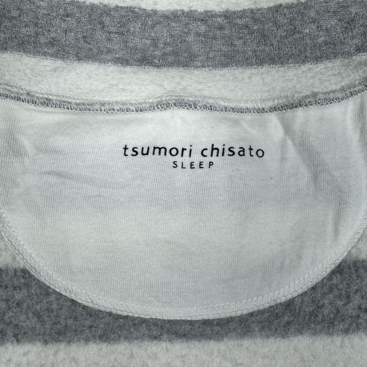Issey Miyake ⚡️TSUMORI CHISATO SLEEP IS STRIPPED SWEATER Size L / US 10 / IT 46 - 8 Thumbnail