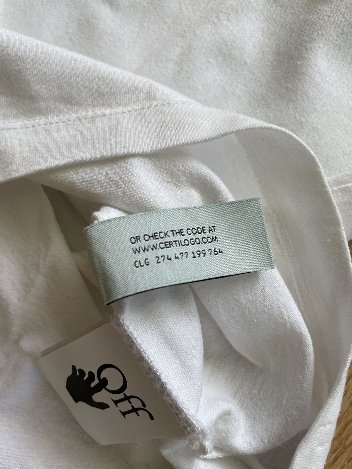Off-White × Virgil Abloh Off-White White T-Shirt Size US M / EU 48-50 / 2 - 11 Thumbnail
