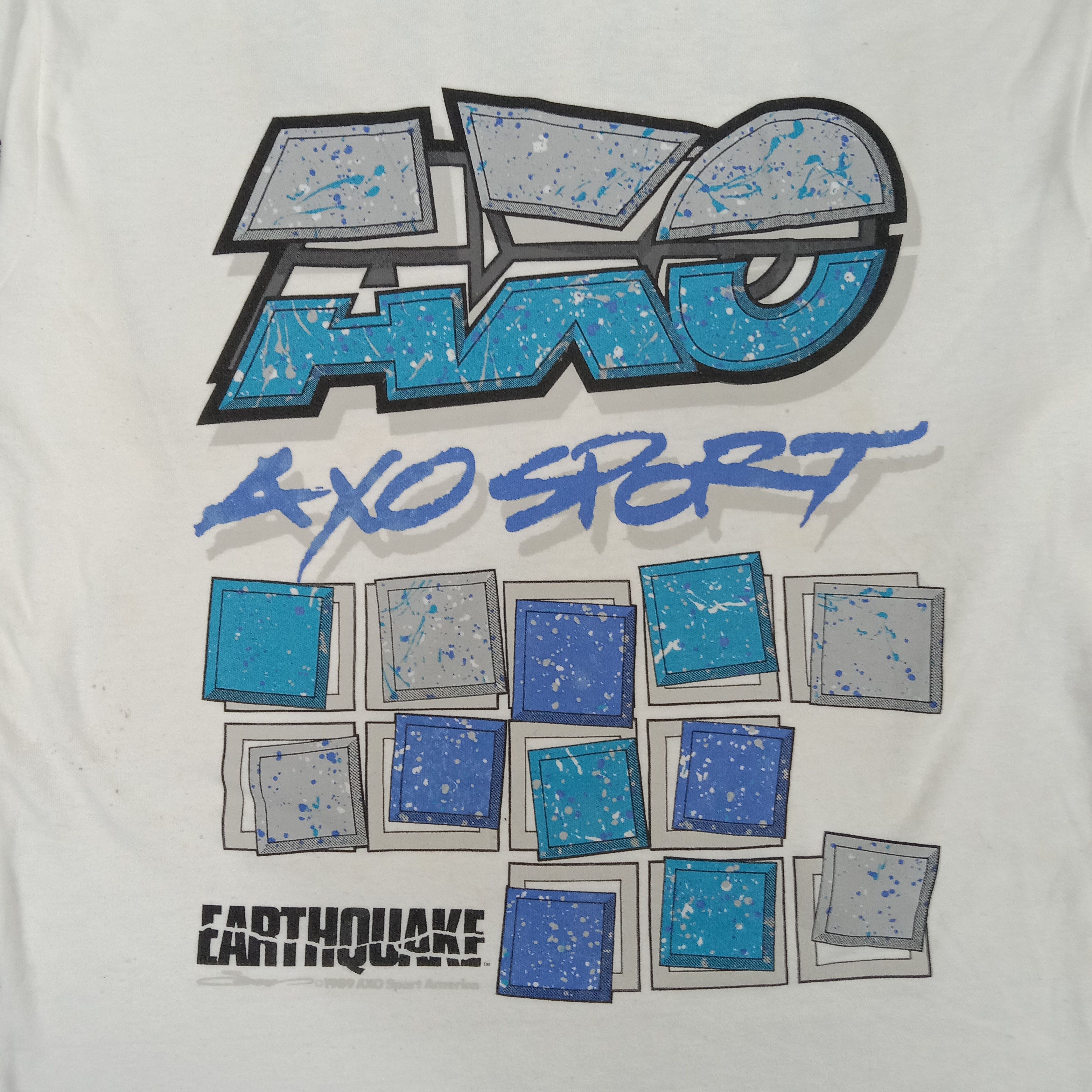 Vintage AXO Sports Earthquake Outdoor Long Sleeve Tshirt Size US L / EU 52-54 / 3 - 3 Thumbnail
