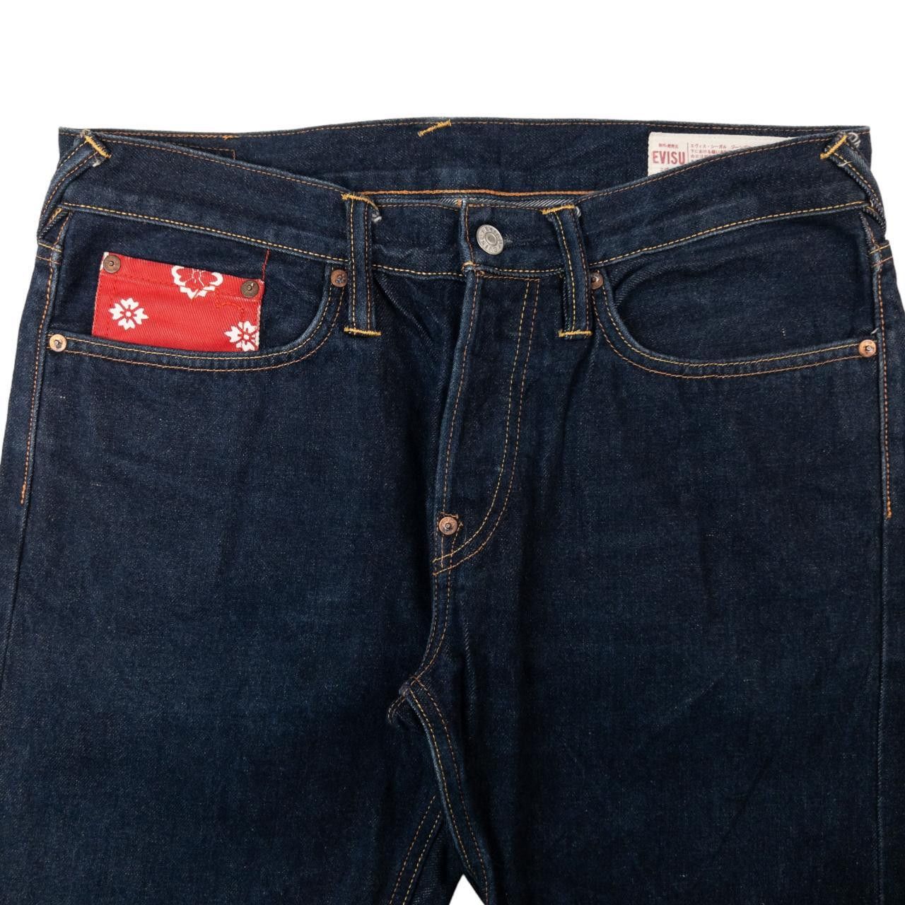 Evisu Vintage Evisu Double Gull Japanese Denim Jeans Size W33 Size US 33 - 4 Thumbnail