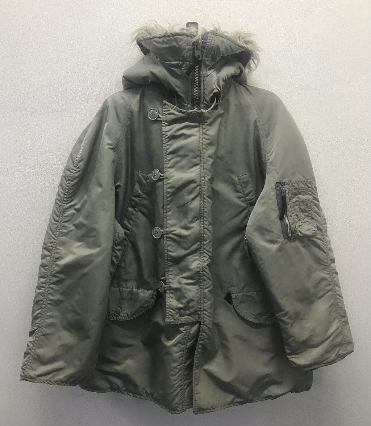 Alpha Industries × Vintage Vintage Alpha Made In Usa Jacket Size US M / EU 48-50 / 2 - 1 Thumbnail