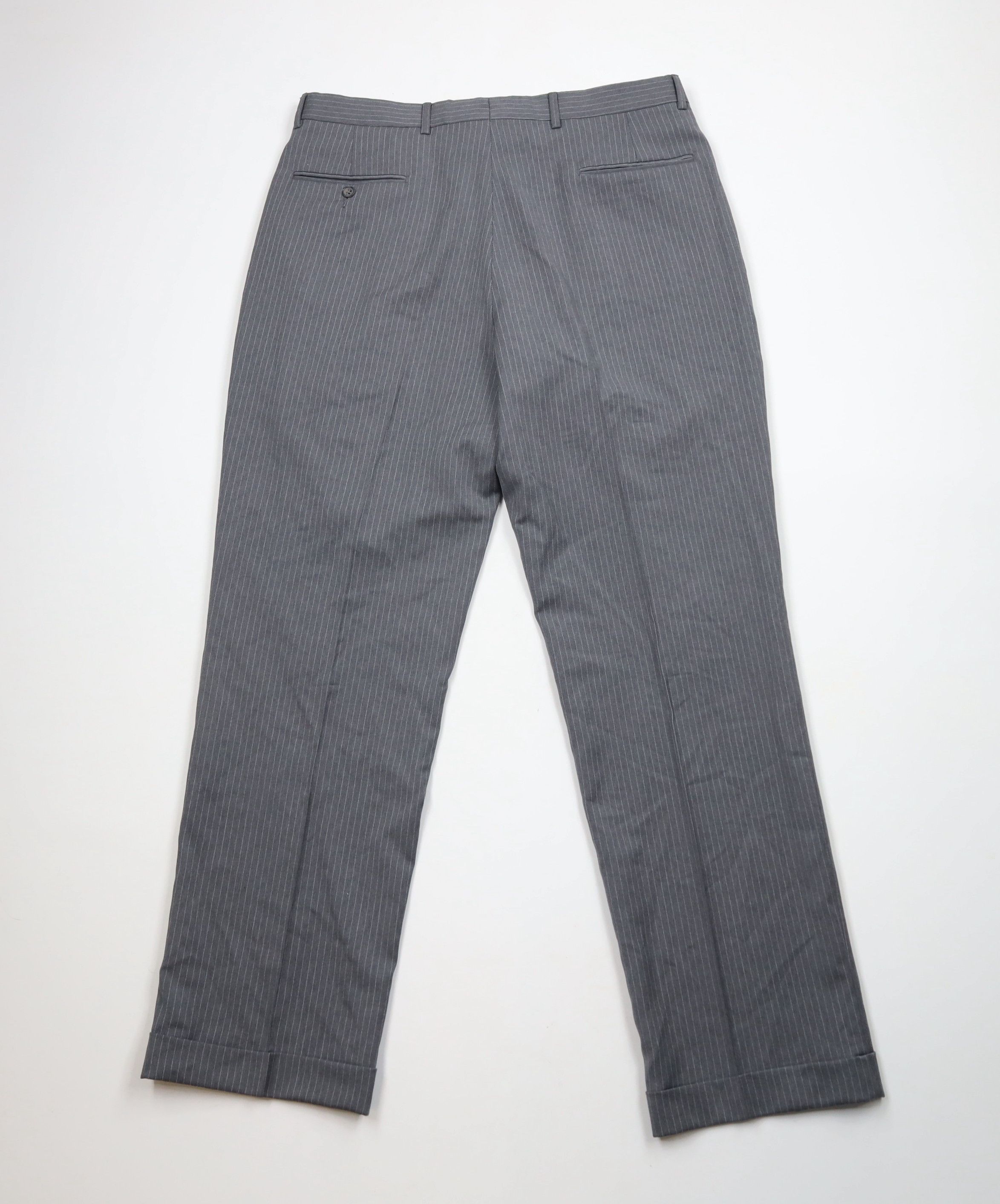 Tommy Hilfiger × Vintage Vintage 90s Tommy Hilfiger Pinstriped Wide Leg Chino Pants Size US 34 / EU 50 - 7 Thumbnail