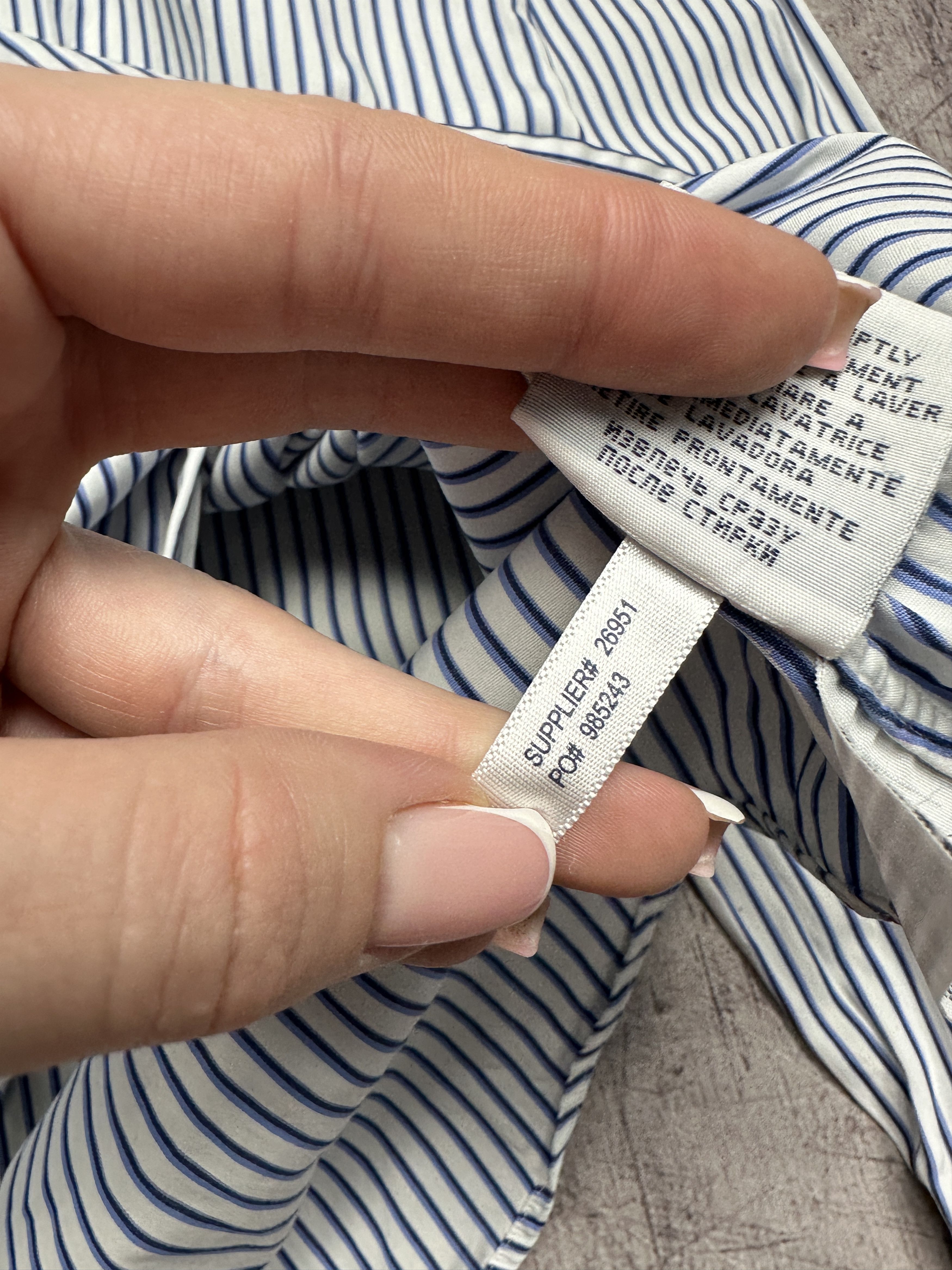Polo Ralph Lauren Polo Ralph Lauren Vintage Mens Long Sleeve Striped Shirt Size US L / EU 52-54 / 3 - 6 Thumbnail
