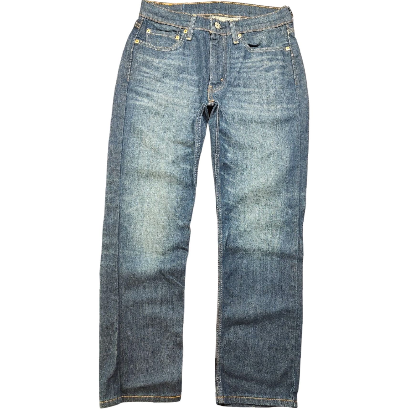 Levi's Levi's 514 Jeans Denim Blue Regular Slimming 30x28 Western Cowboy 80s 90s USA Mens Size US 30 / EU 46 - 2 Thumbnail