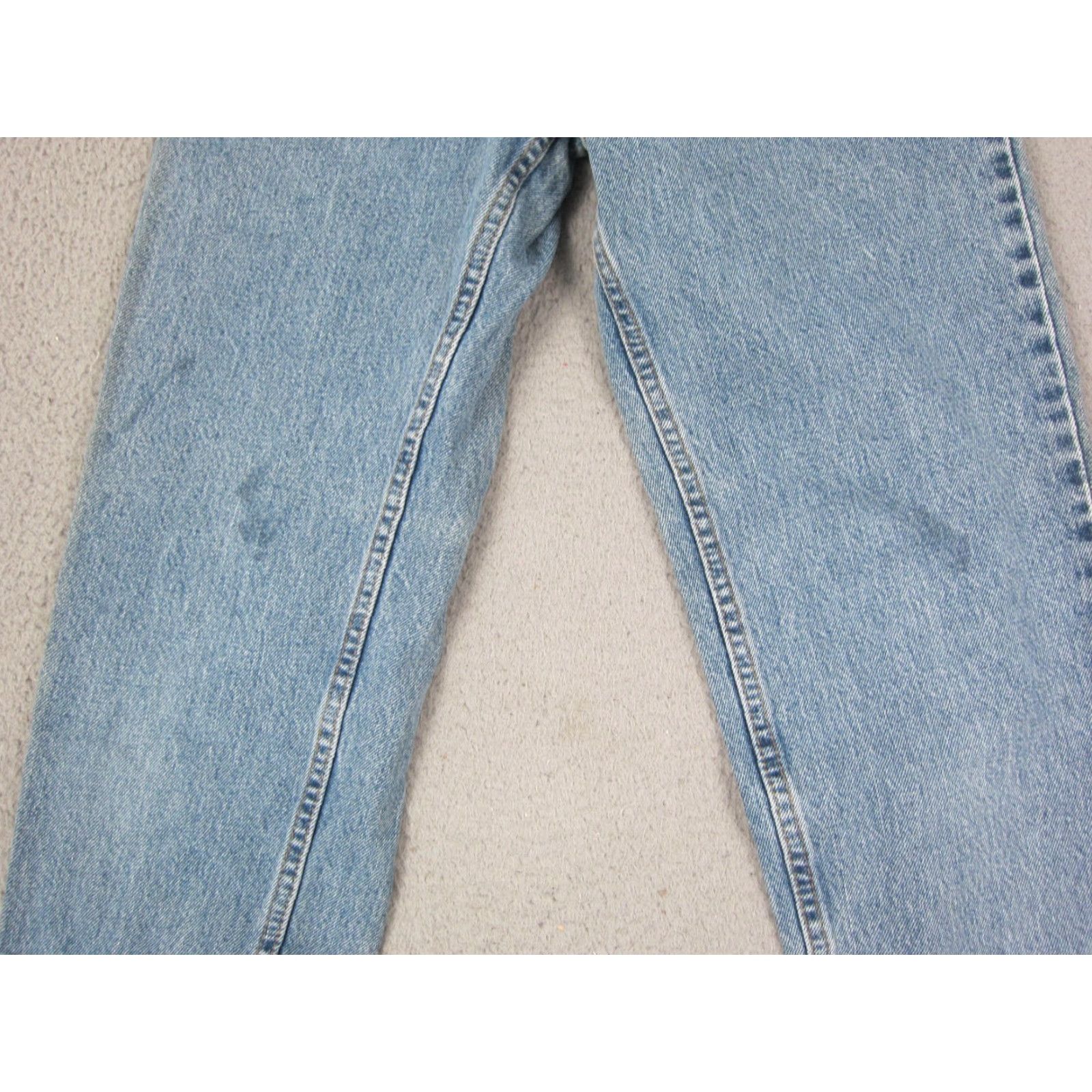 Levi's VINTAGE Levi's 550 Jeans Teens 7 Jr W 26 L 29 Blue Relaxed Fit Tapered Denim USA Jeans Mens 90s Size US 26 / EU 42 - 6 Thumbnail
