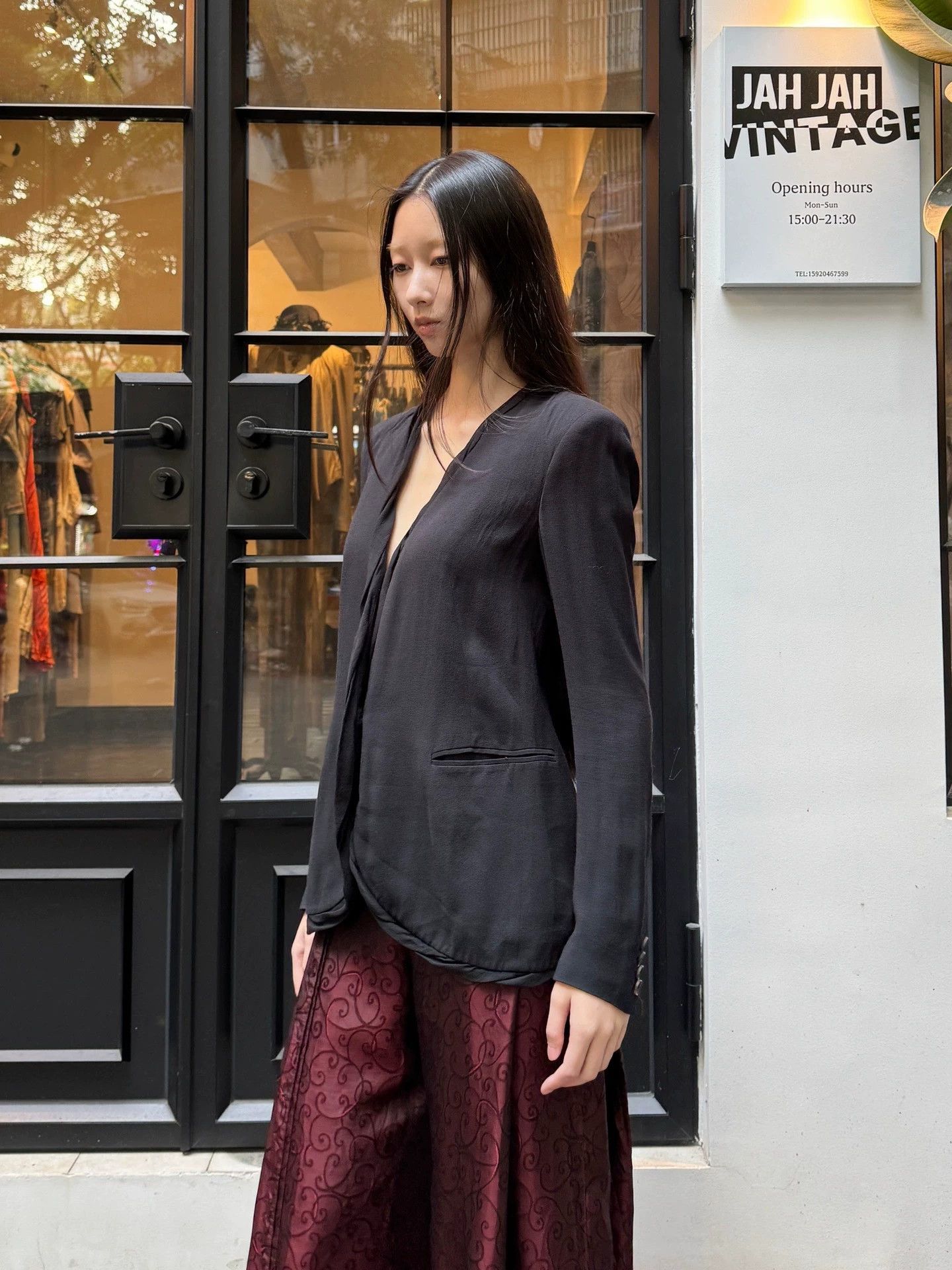 Helmut Lang Helmut Lang 2011 Drapey Slim Blazer Size 0 Vintage Size XS / US 0-2 / IT 36-38 - 5 Thumbnail