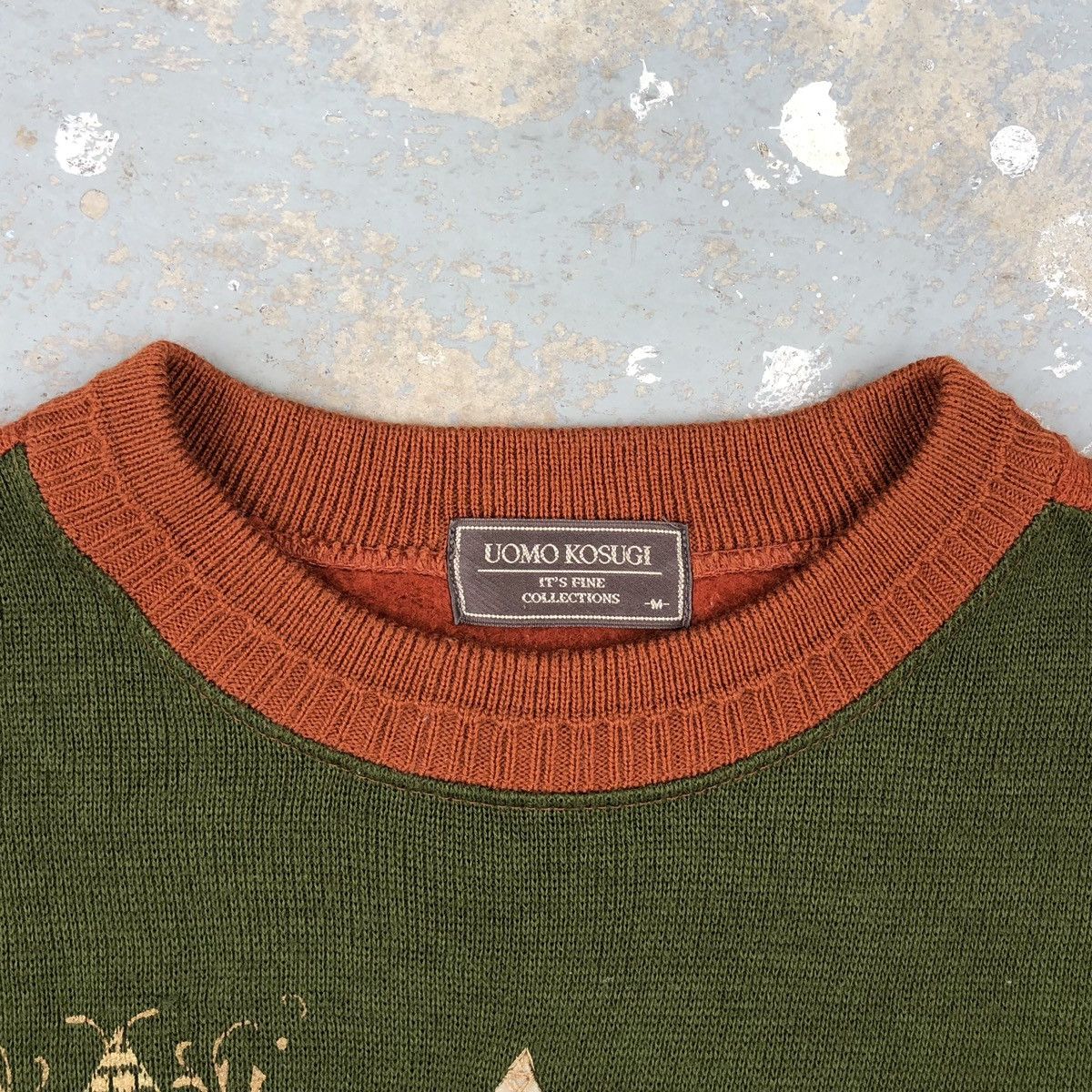 Japanese Brand Japanese Brand Men’s UOMO KOSUGI Wool Sweatshirts Size US M / EU 48-50 / 2 - 8 Thumbnail