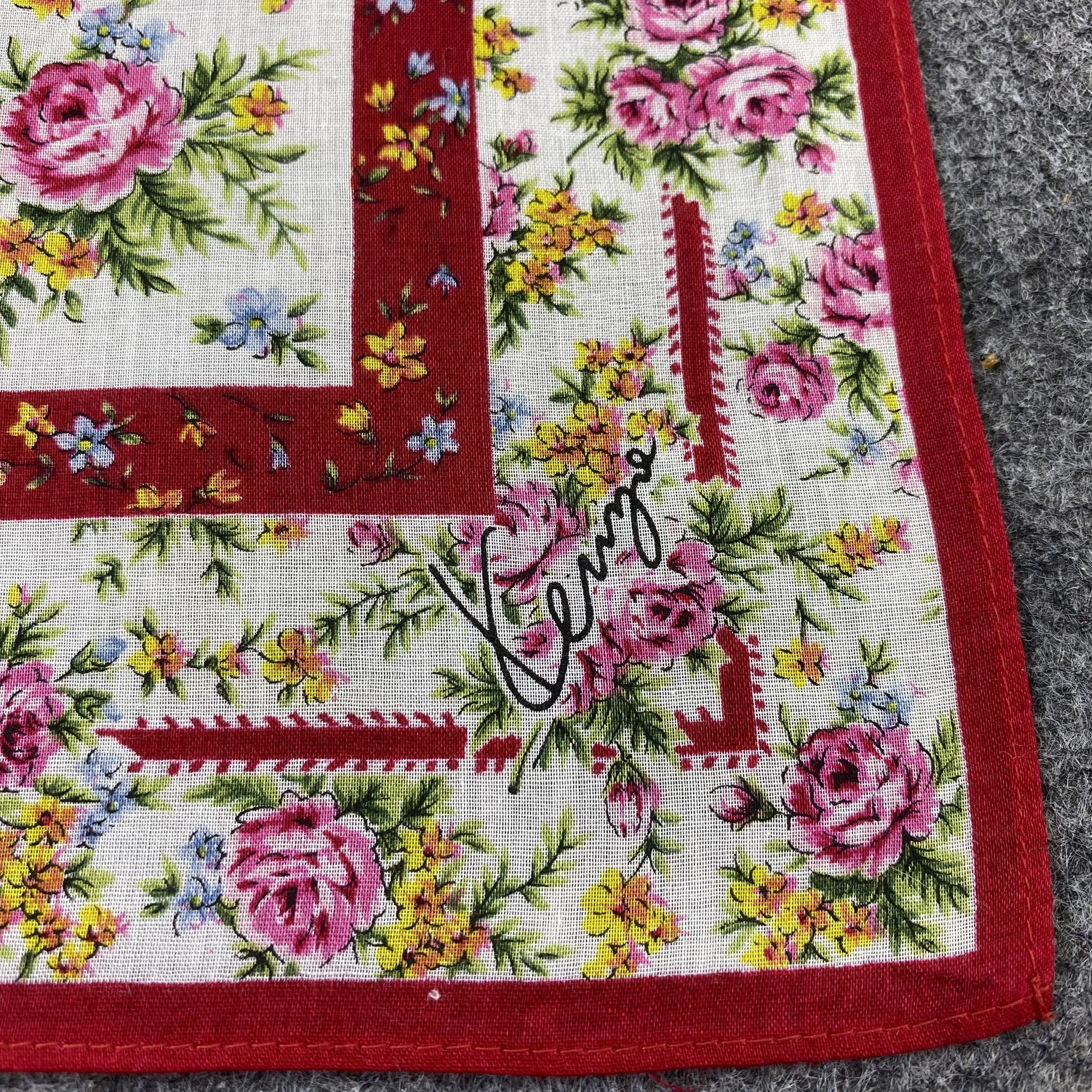 Kenzo × Vintage Kenzo Handkerchief / Bandana / Neckerchief-B1529 Size ONE SIZE - 5 Thumbnail