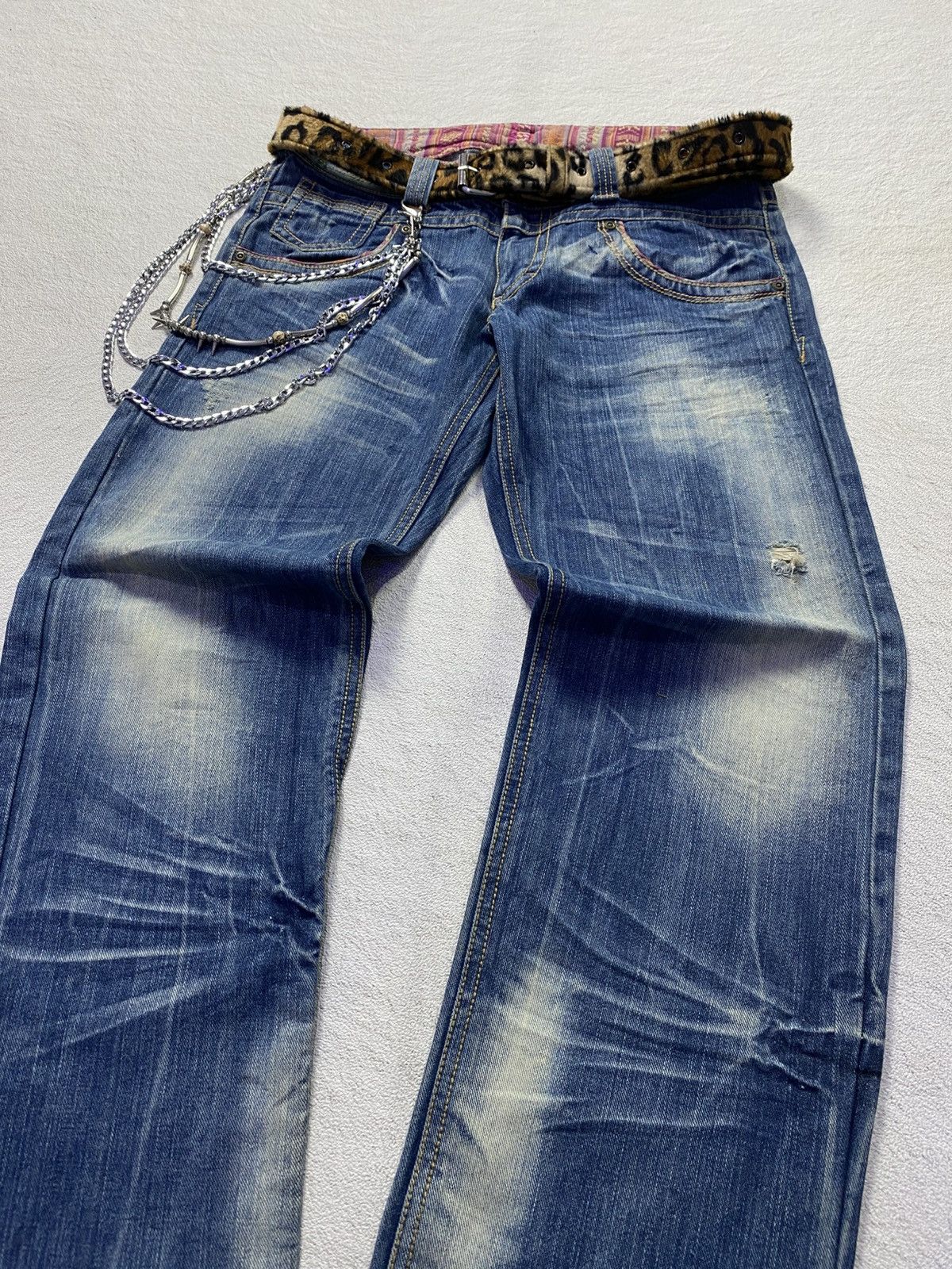 CIVARIZE × If Six Was Nine × Japanese Brand Japanese washed civarize style jean Size US 31 - 3 Thumbnail