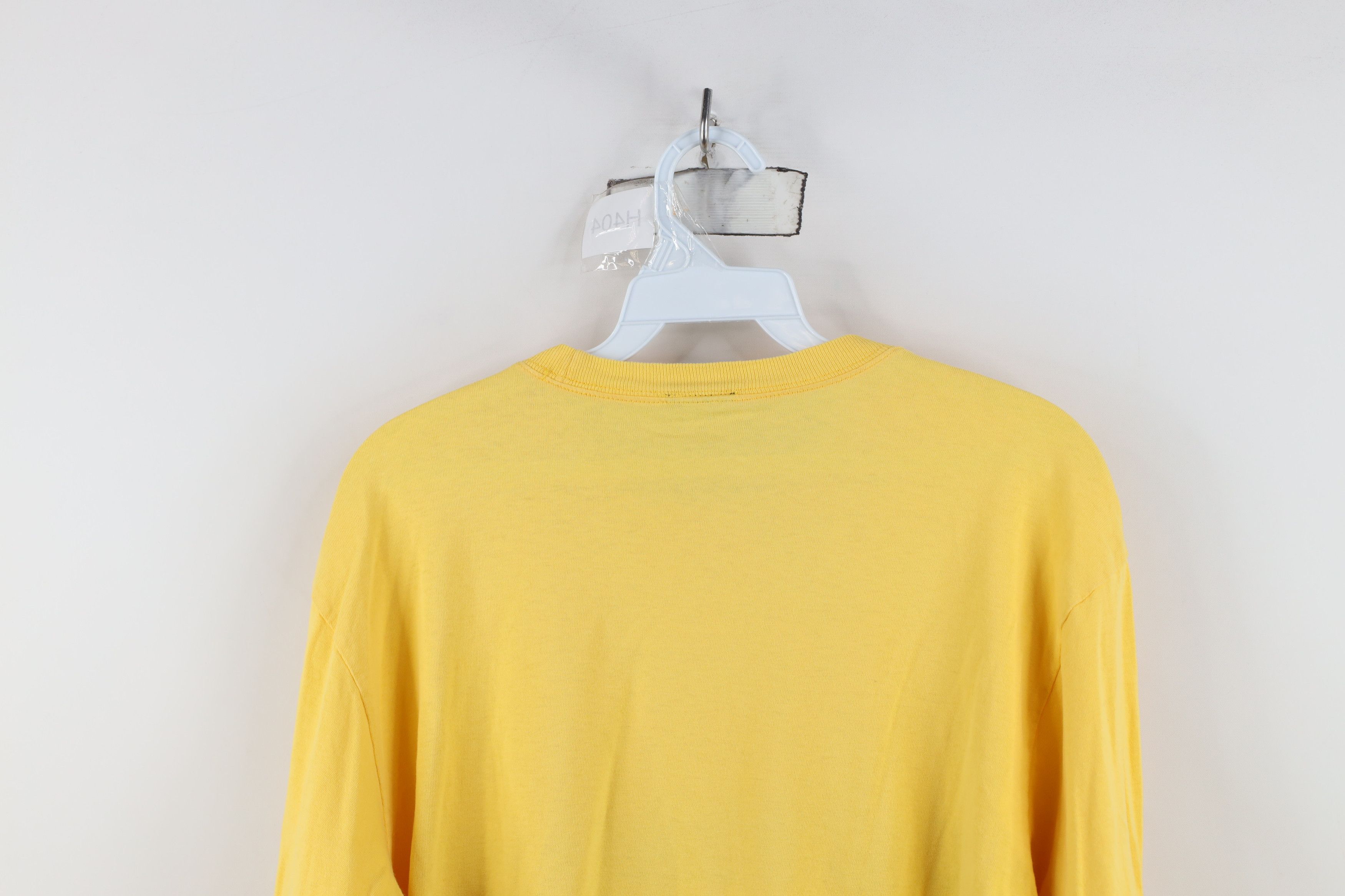 Starter Vintage 90s Starter Spell Out Long Sleeve T-Shirt Yellow Size US XS / EU 42 / 0 - 13 Thumbnail