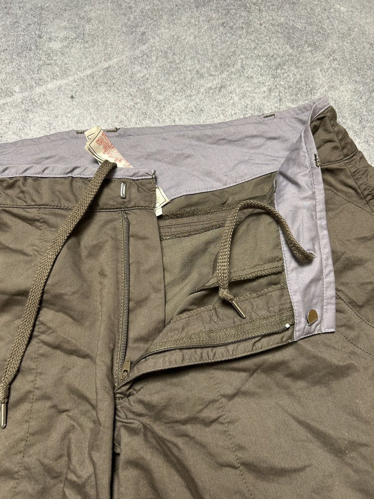 Nike × Vintage Vintage 2000’s Nike Small Swoosh Baggy Wide Leg Track Pants Size 36" / US 14 / IT 50 - 6 Thumbnail
