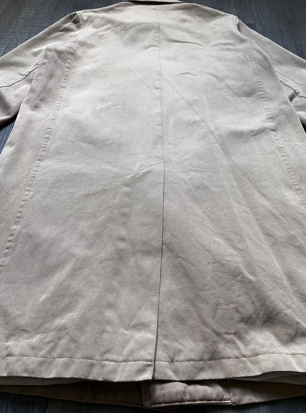A.P.C. Women’s APC Rue de Fleurus Paris Beige Trench Coat Jacket Size M / US 6-8 / IT 42-44 - 20 Thumbnail