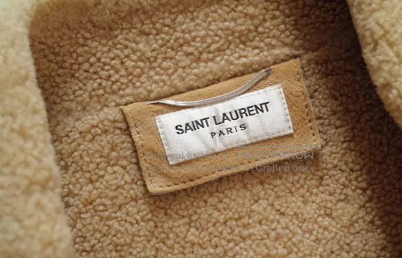Saint Laurent Paris Saint Laurent Paris Shearling flight jacket Size US S / EU 44-46 / 1 - 3 Thumbnail