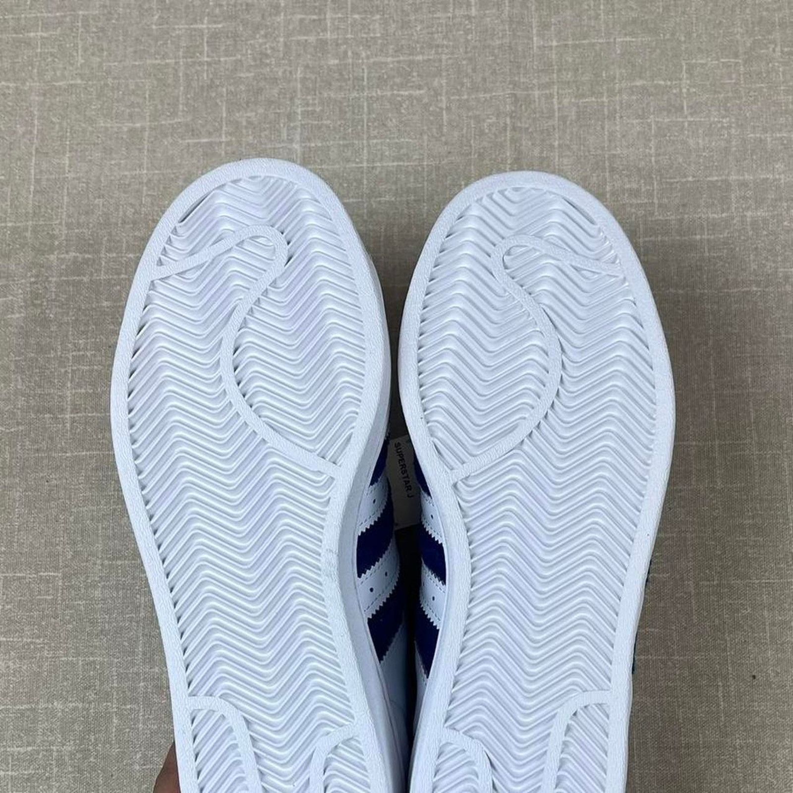 Adidas Adidas Superstar Blue Fuzz Women 7.5 Grailed