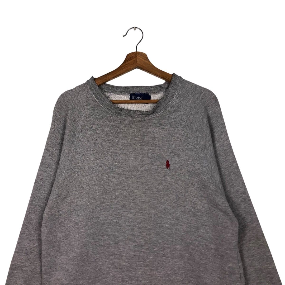 Japanese Brand × Vintage 📌Vintage Polo by Polo Ground Sweatshirt Small Pony Size US L / EU 52-54 / 3 - 4 Thumbnail