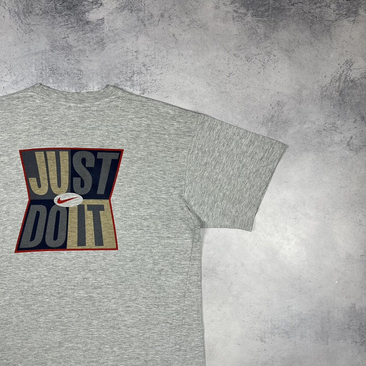 Nike Iconic Vintage Nike “ Just do It ” big logo t shirt 90’s Size US L / EU 52-54 / 3 - 3 Thumbnail
