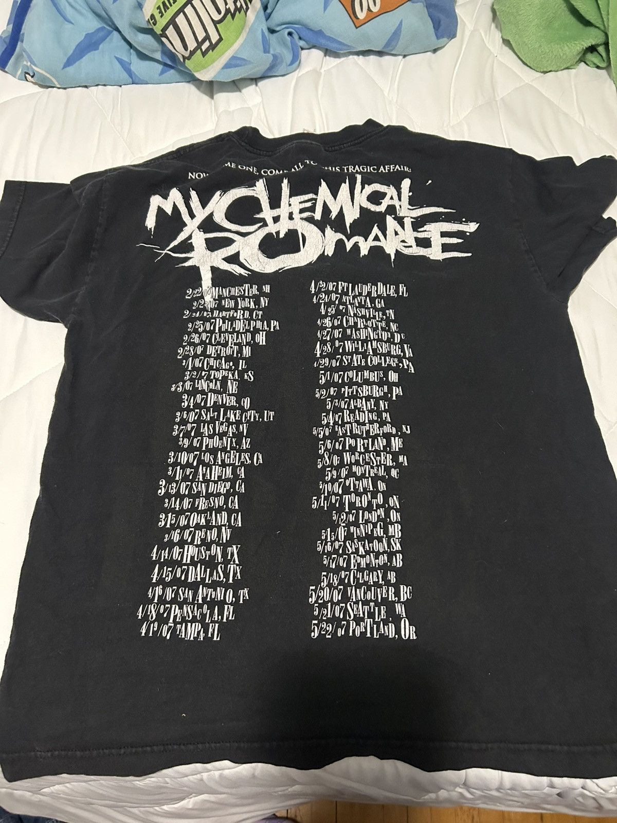 AAA Y2K My chemical romance the black parade band shirt 07 Size US M / EU 48-50 / 2 - 2 Thumbnail
