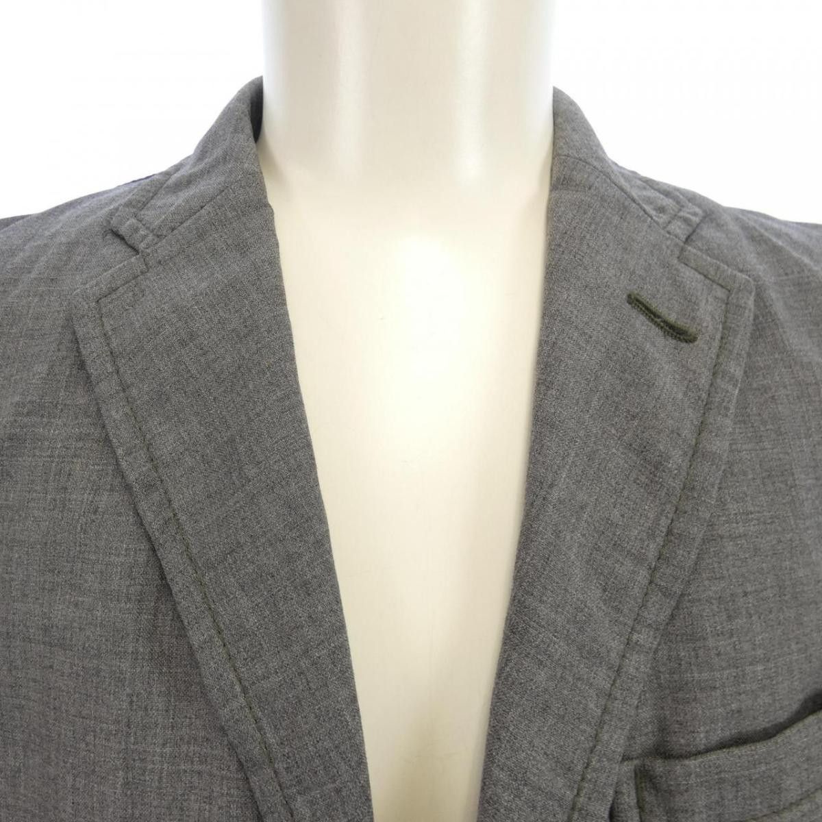Comme des Garcons Homme Jacket Tailored Wool Long Sleeve Gray Size US S / EU 44-46 / 1 - 5 Thumbnail