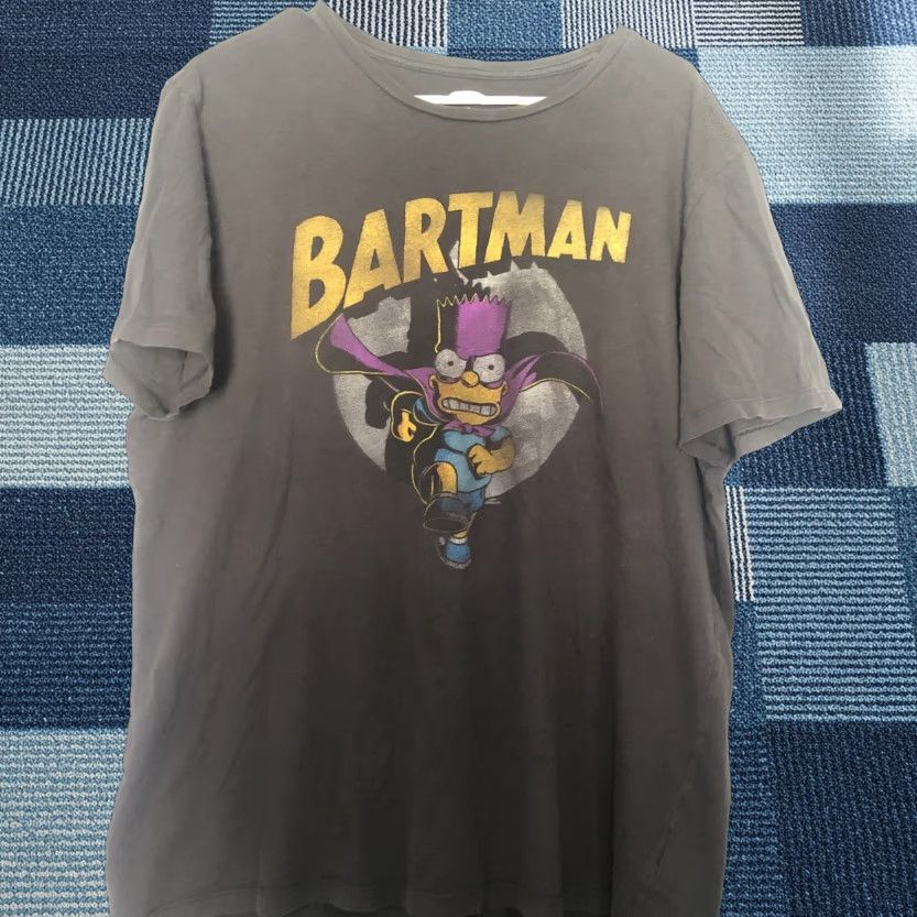 Old Navy BARTMAN Bart Simpson Logo Short Sleeve T-Shirt Gray Old Navy XL Mens Regular Crew Neck Size US 36 / EU 52 - 1 Thumbnail