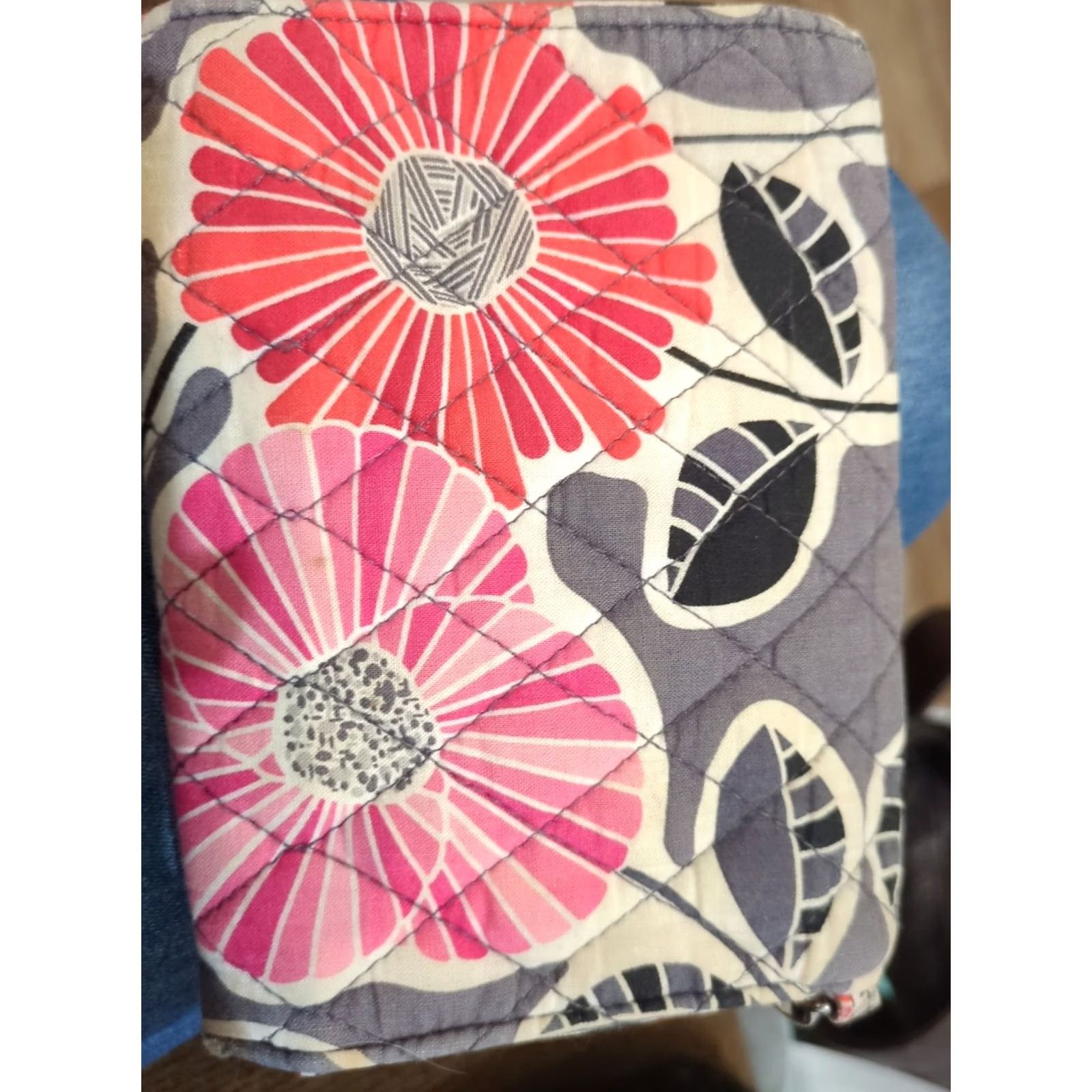 Vera Bradley Vera Bradley Wallet Wristlet Your Turn Cheery Blossoms Flowers Classic Colorful Credit Card Womens 20? Size ONE SIZE - 3 Thumbnail