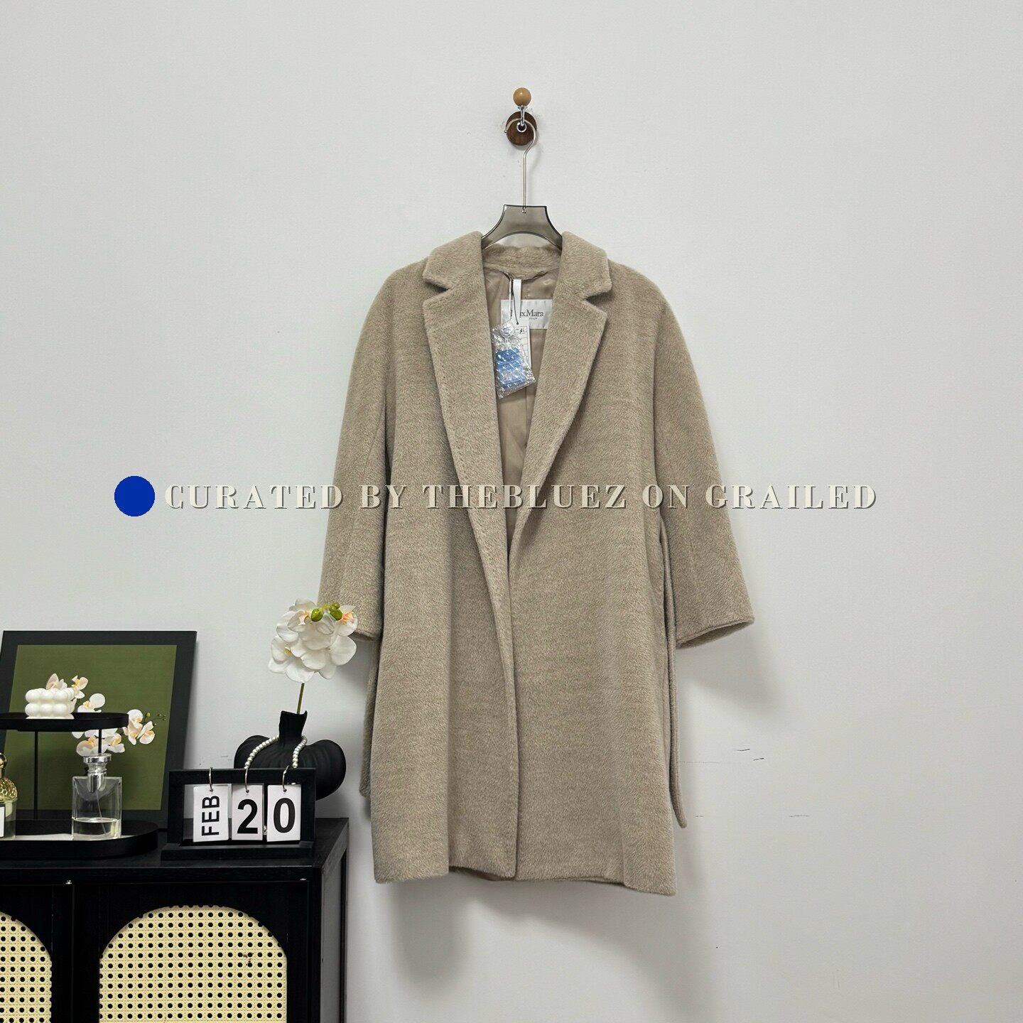 Max Mara MaxMara Alpaca Wool Blend Coat Size 36 | Grailed display picture 1