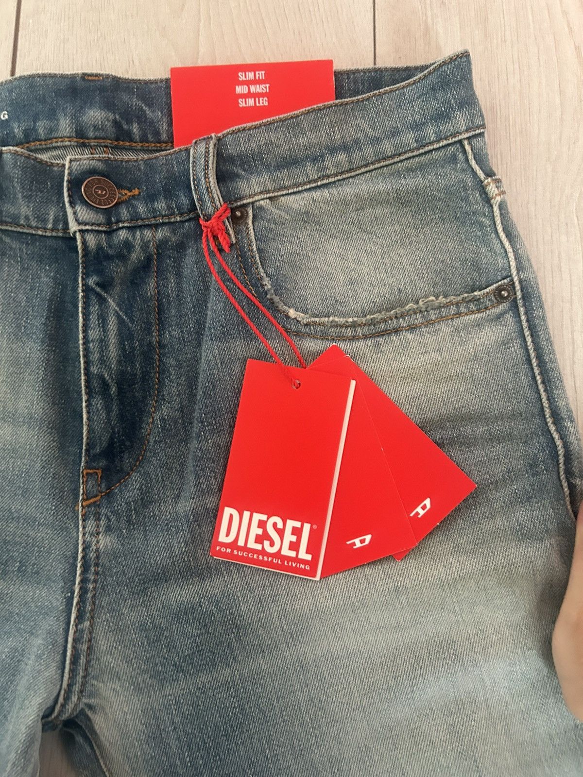 Diesel Diesel slim fit jeans Size US 29 - 3 Thumbnail