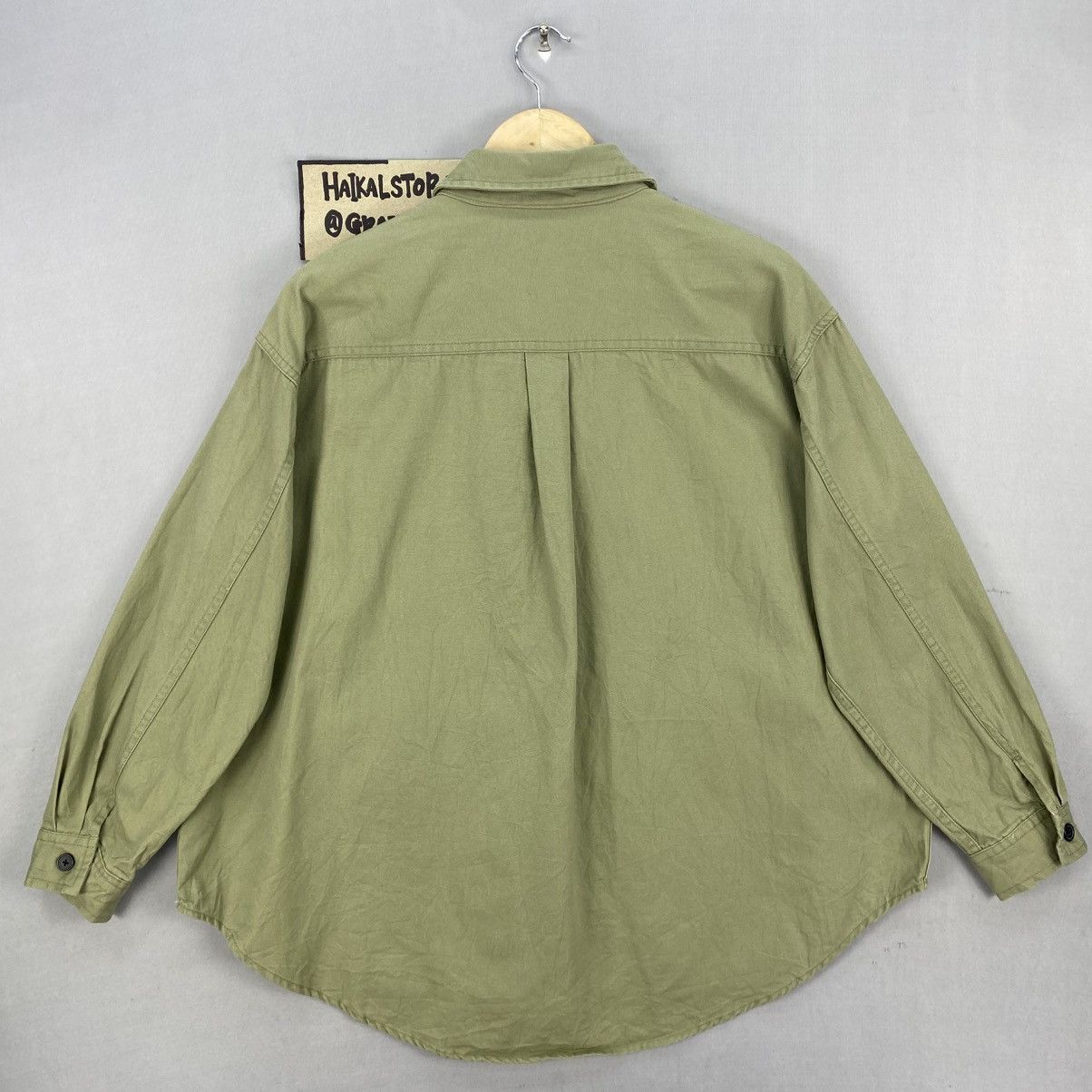 Flannel Heart Market Baggy Button Up Jacket Size M / US 6-8 / IT 42-44 - 4 Thumbnail